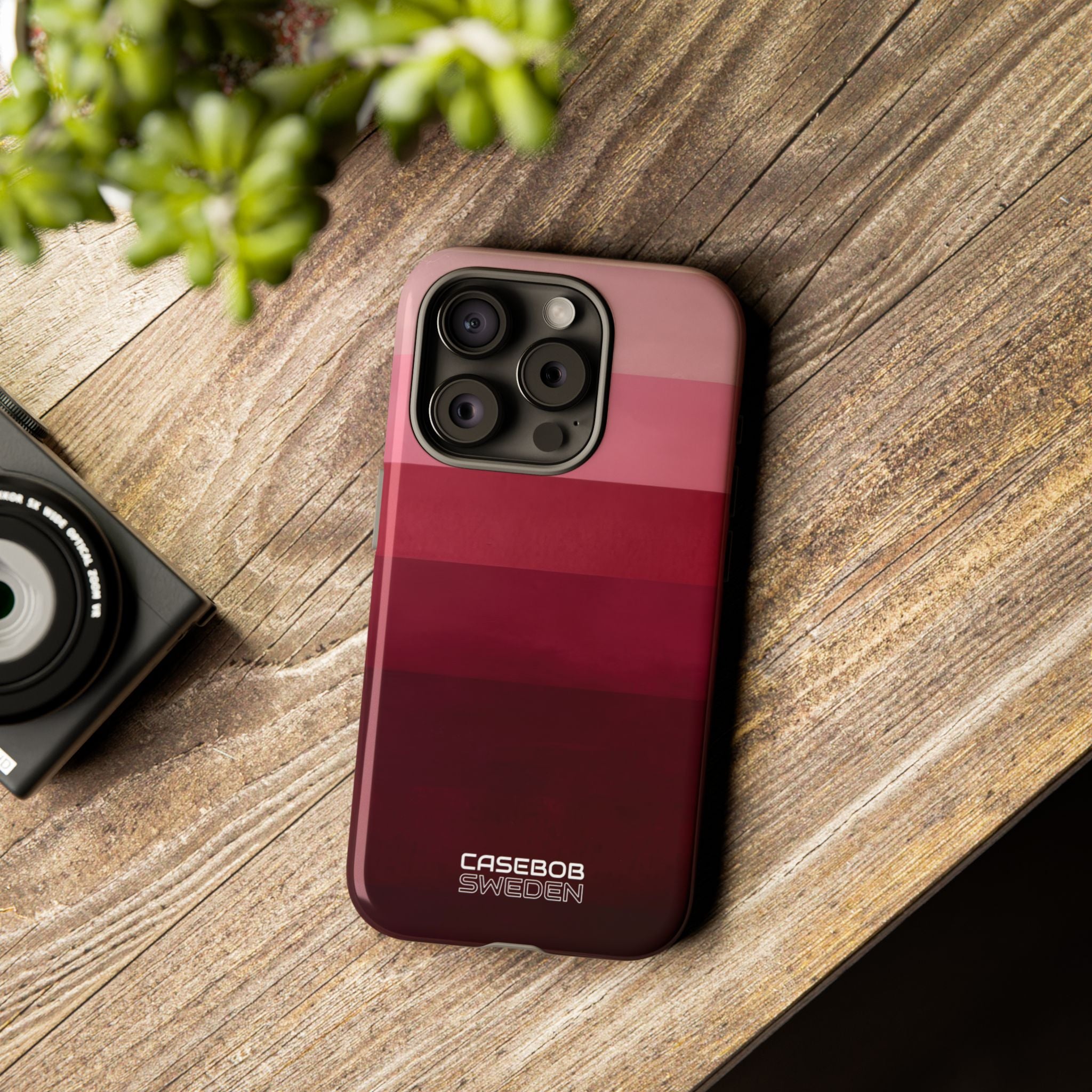 Blush Horizon Layers iPhone 15 - Tough