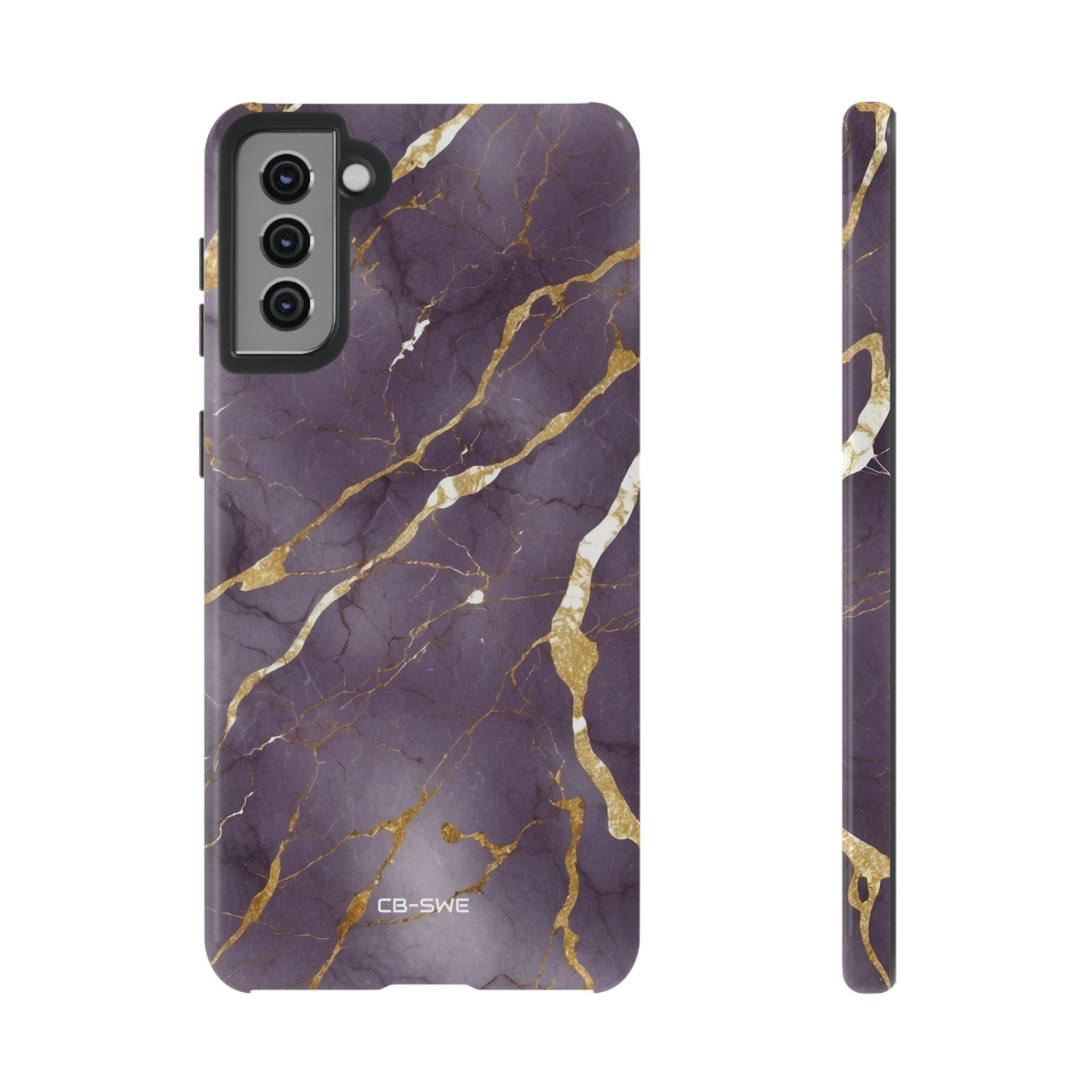 Golden Veins Flowing - Samsung Case