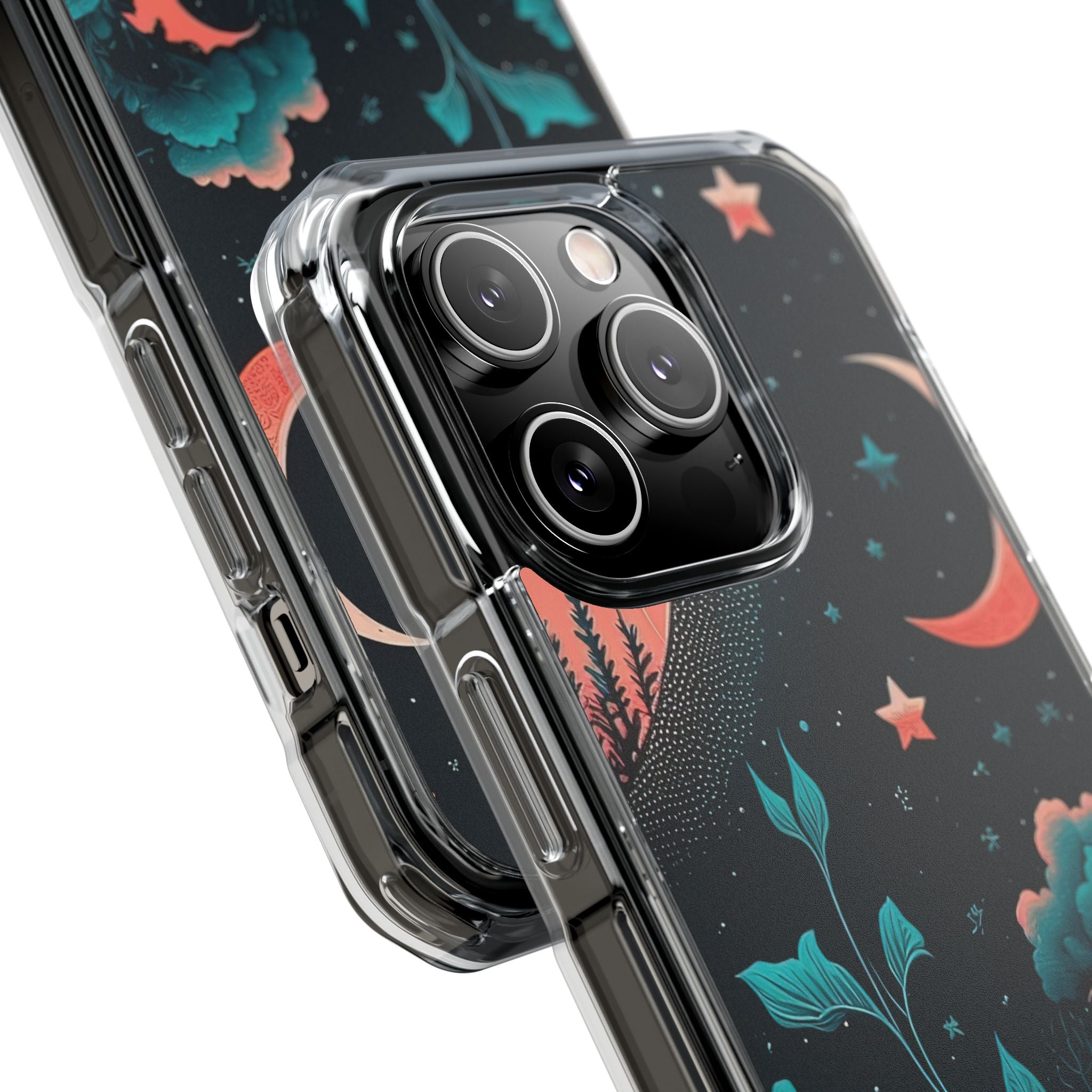 Cosmic Floral Dreams iPhone Case - Impact