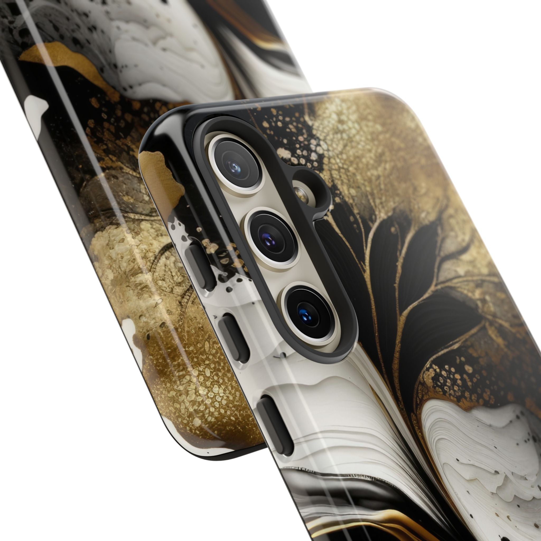 Gold Swirl Elegance - Samsung Case