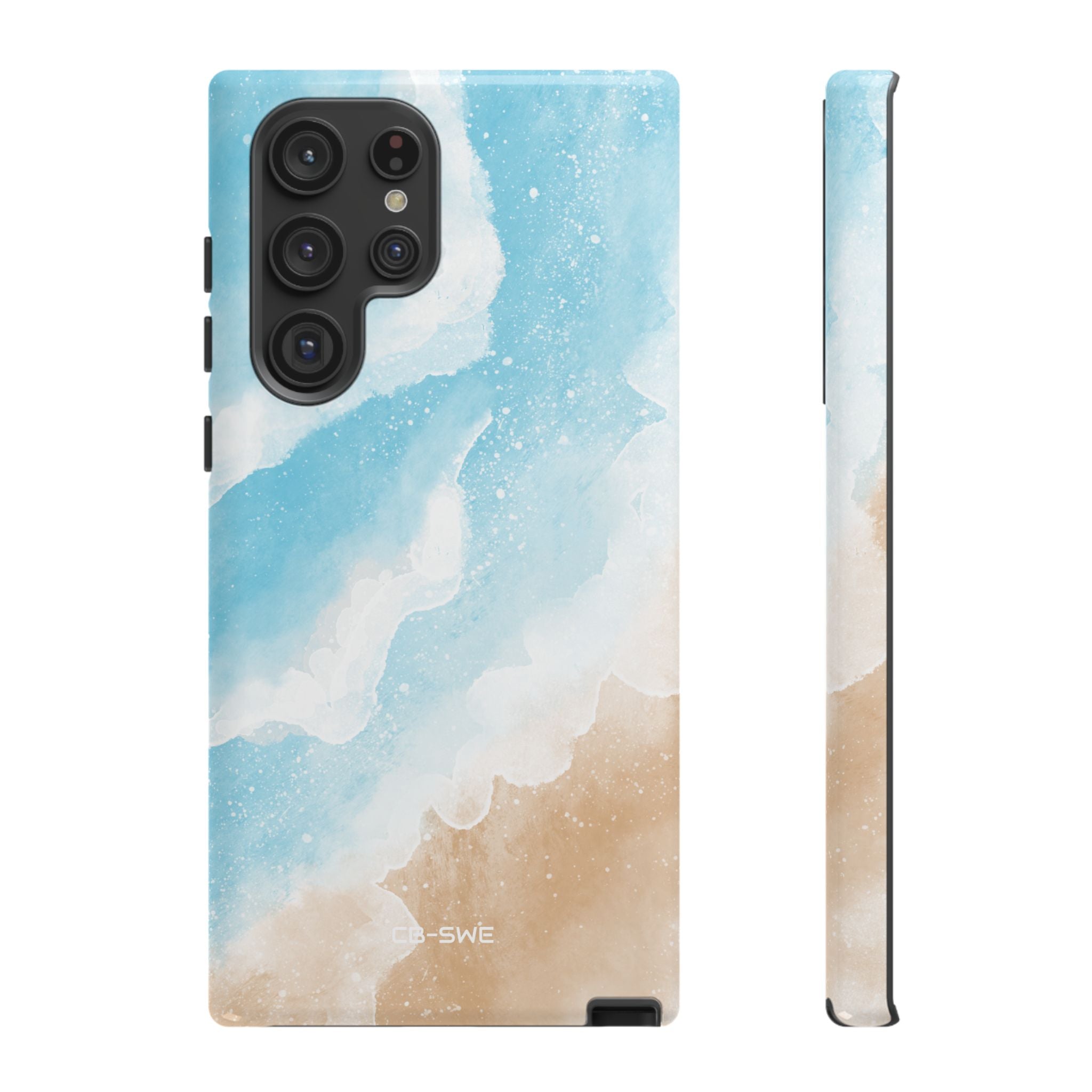 Serene Coastal Whispers - Samsung Case