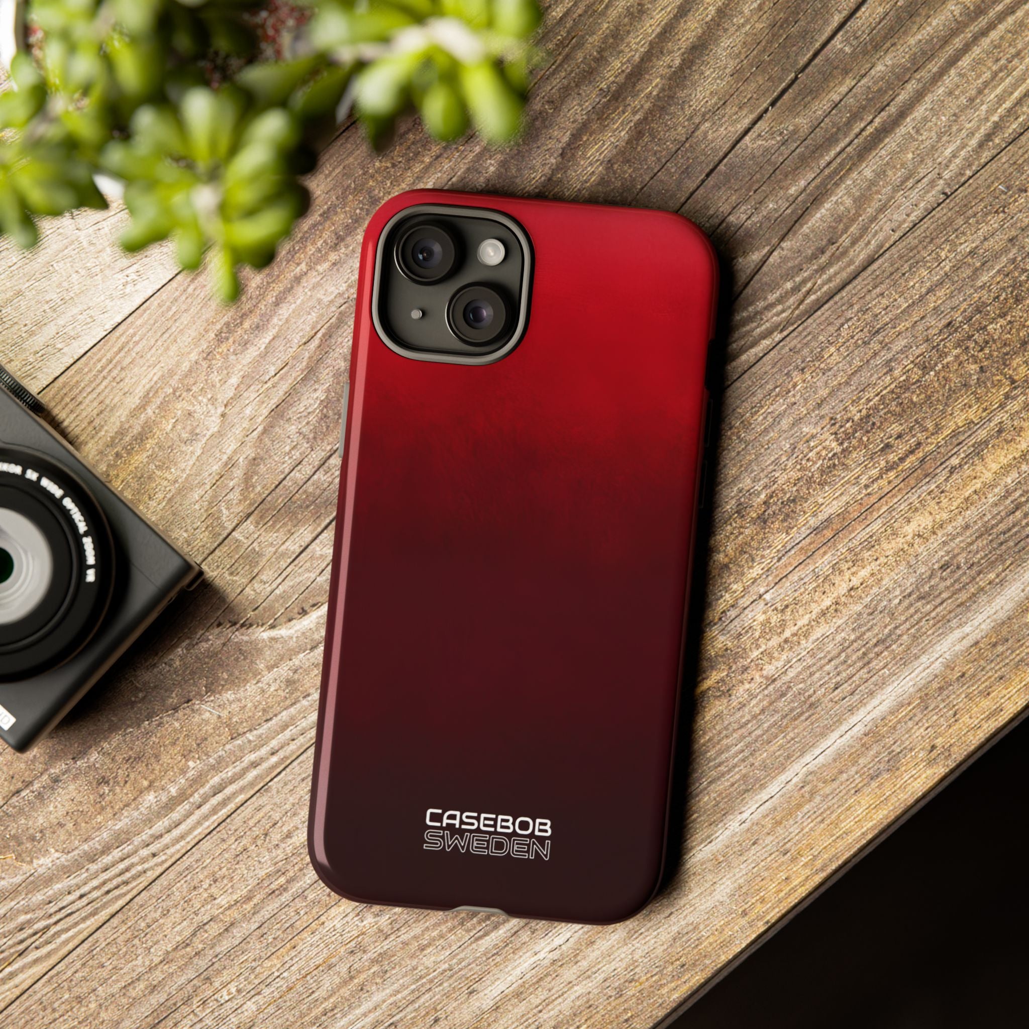 Crimson Dreamscape iPhone 15 - Tough