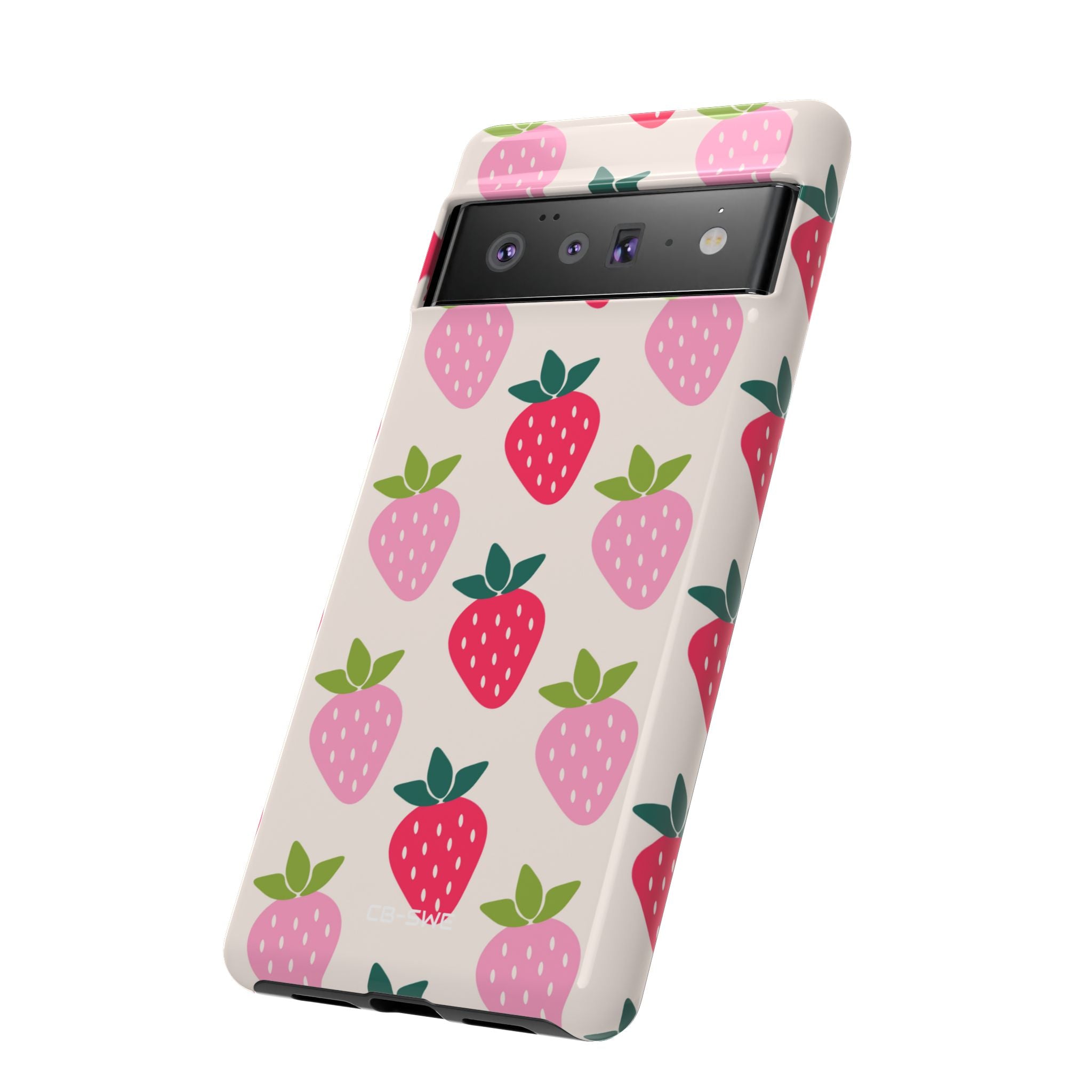 Vibrant Strawberry Rhythm - Google Pixel Case