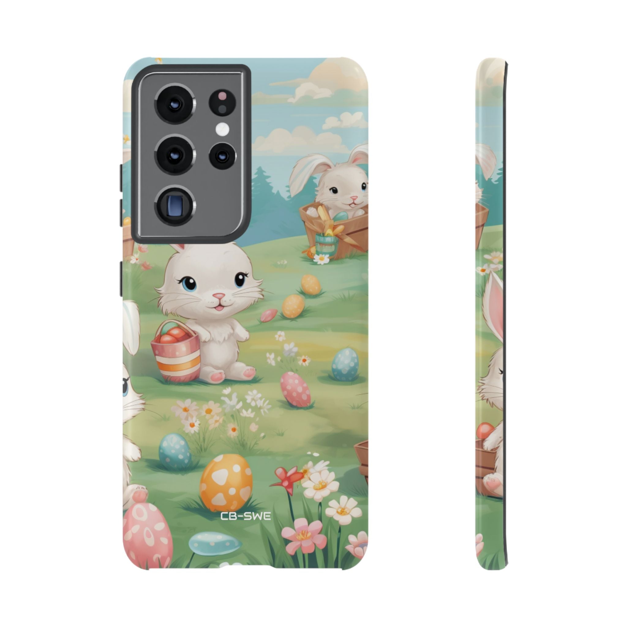 Bunnies Hunt Eggs - Samsung Case