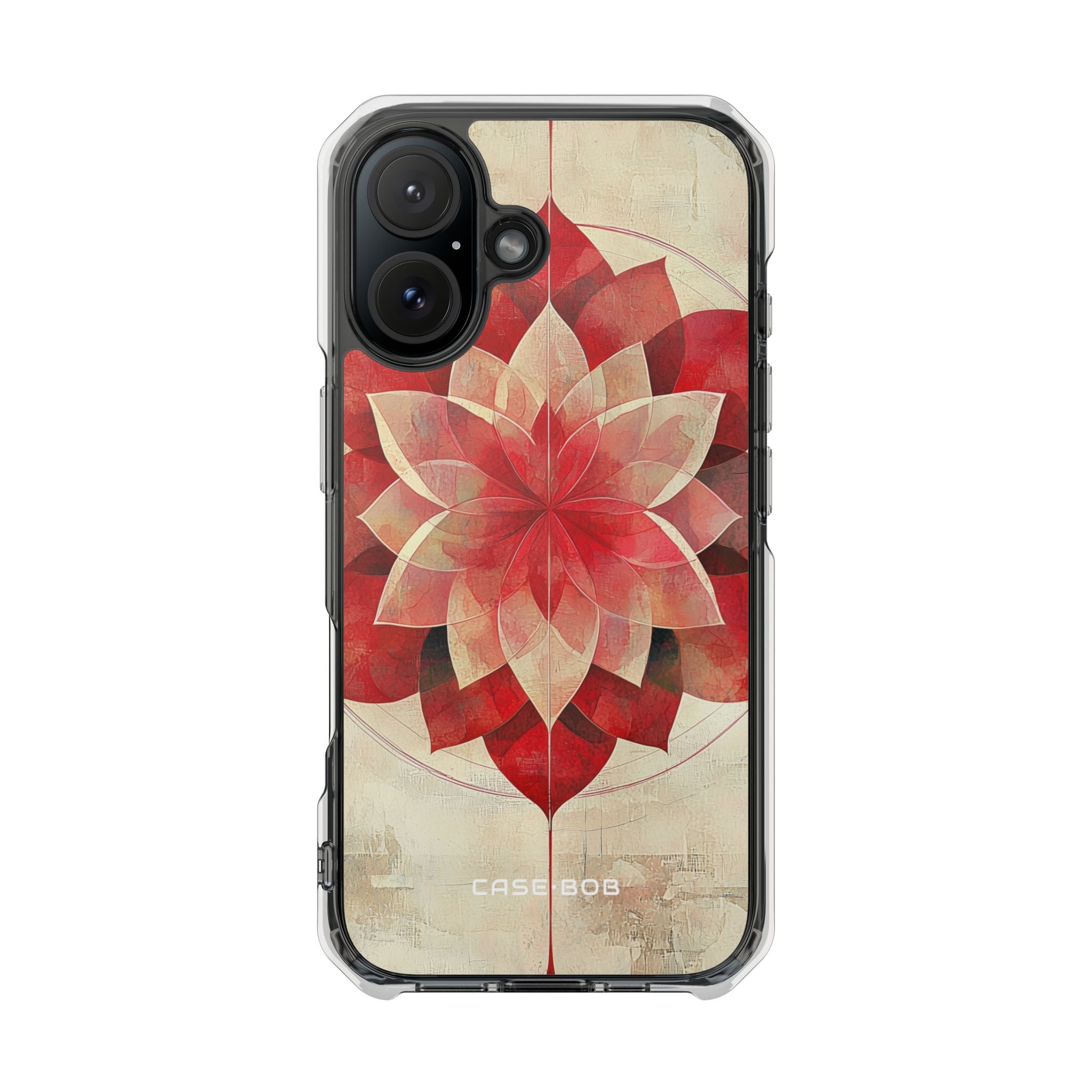 Crimson Bloom iPhone 15 Case - Impact