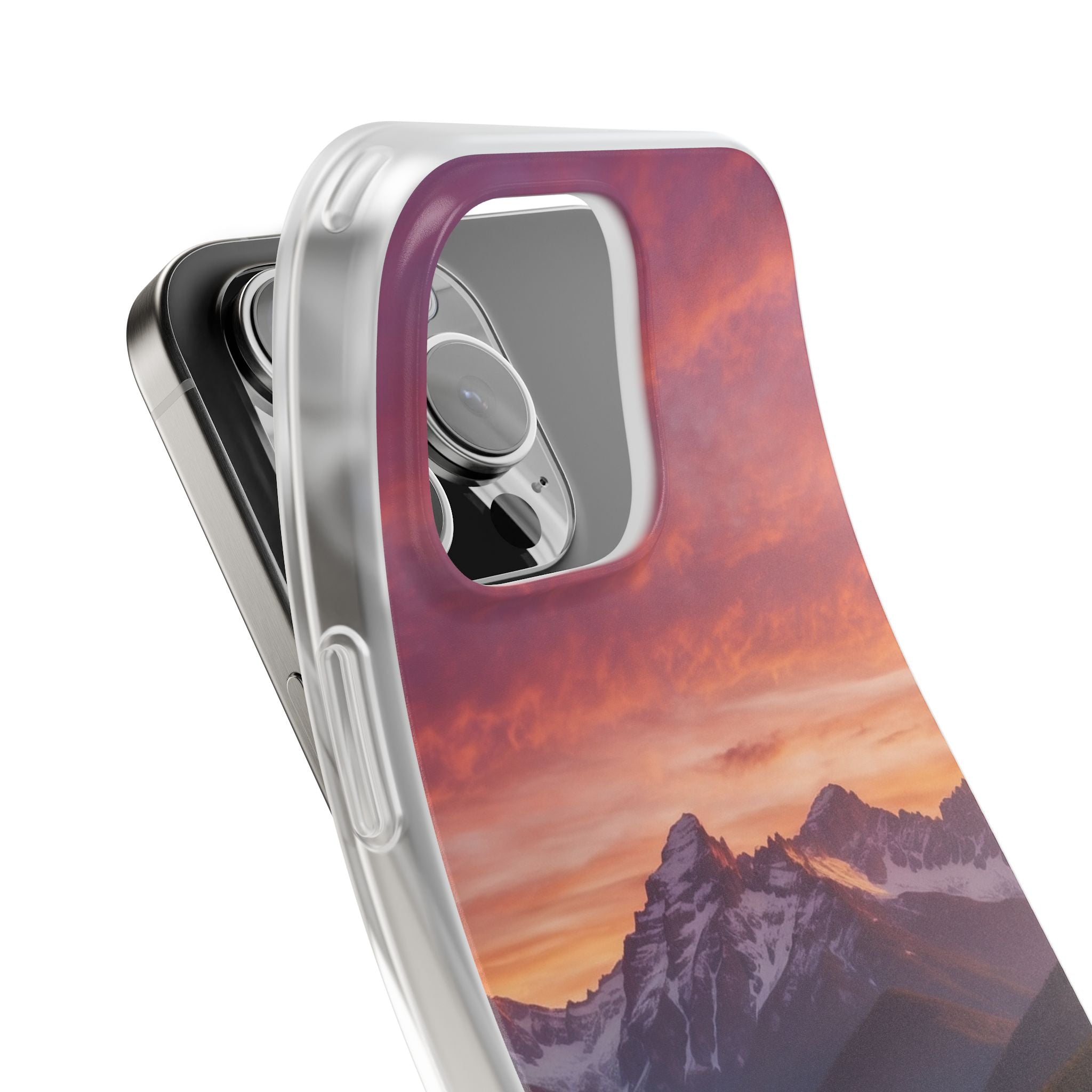 Snowcap Bloom iPhone 16 Pro Max Case - Soft