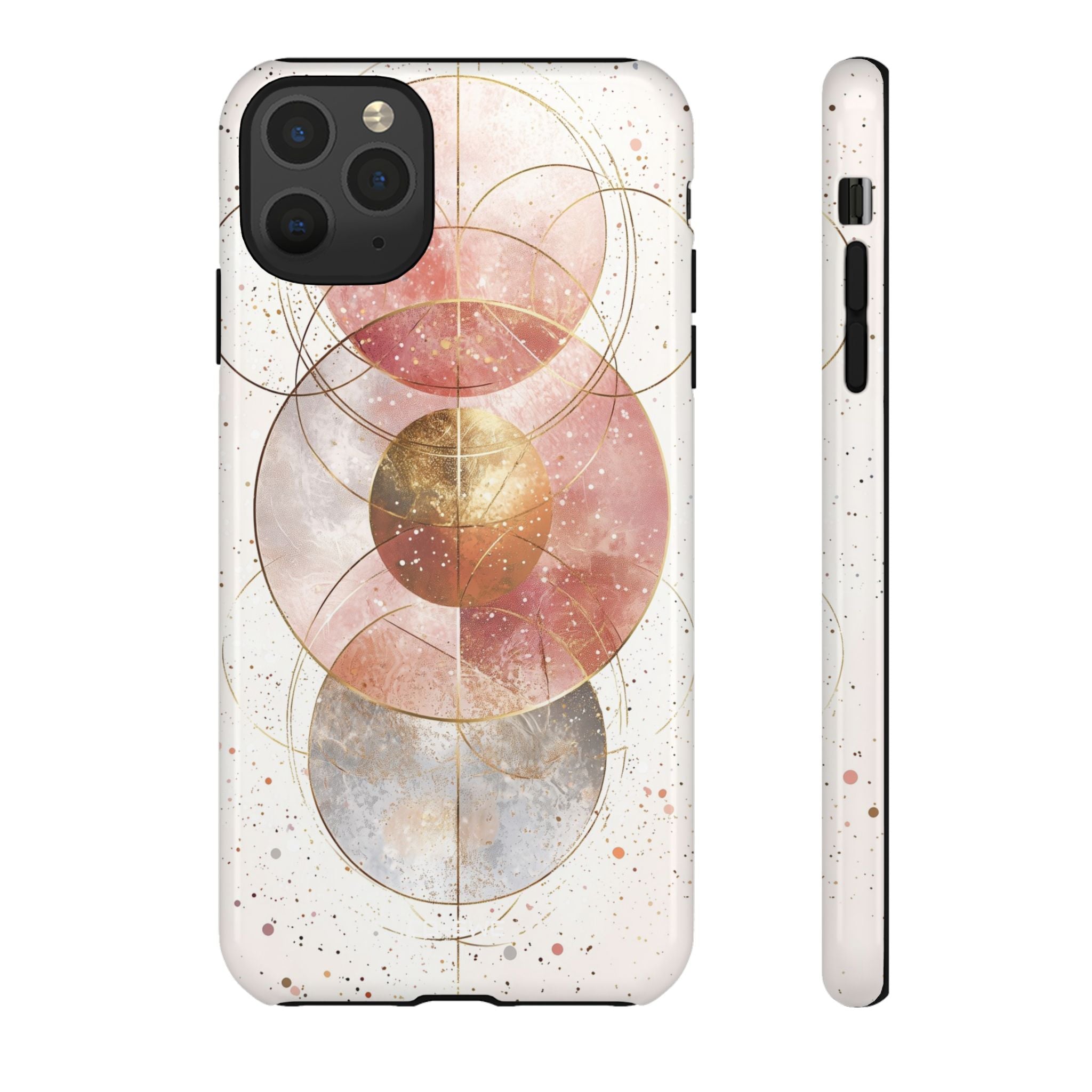 Circle Envelops Light - iPhone Case