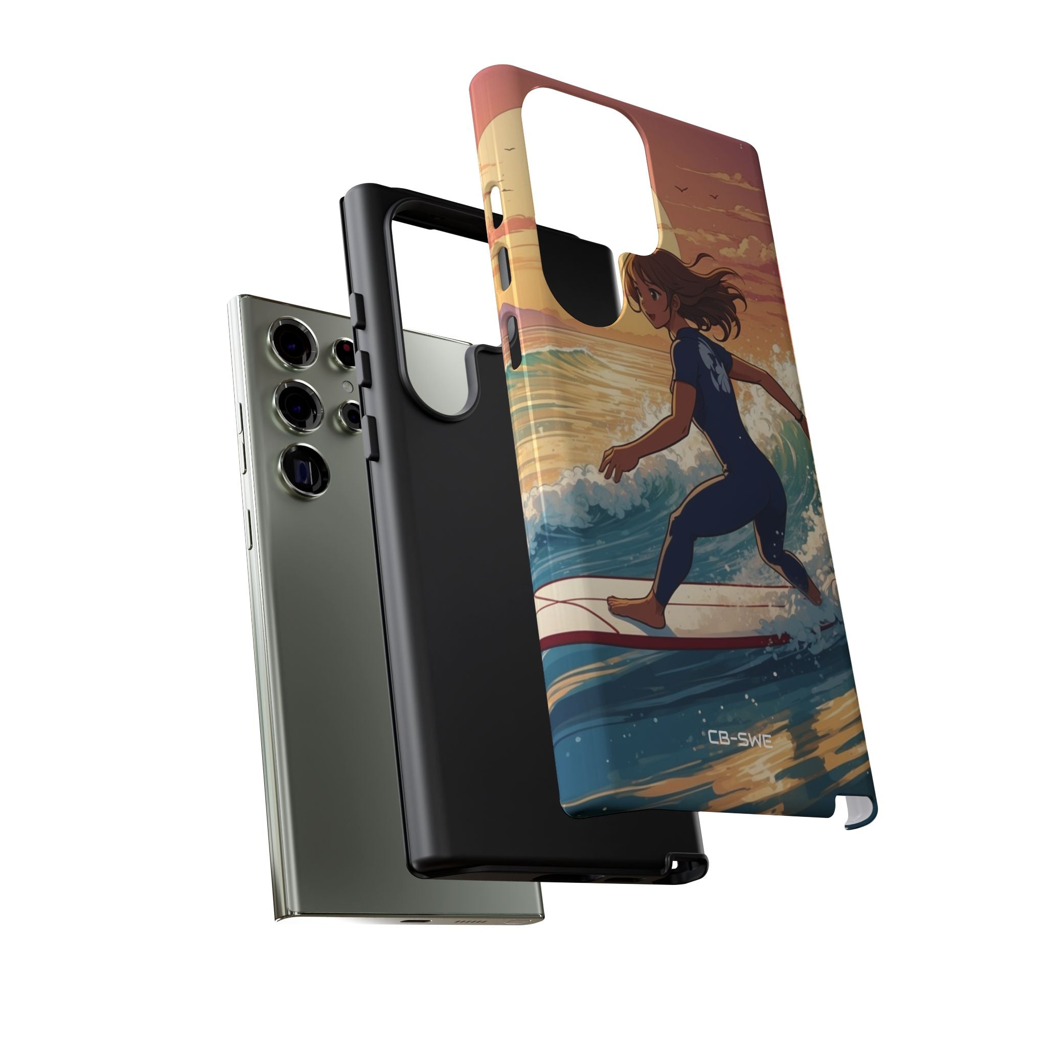 Surfing Into Sunset - Samsung Case