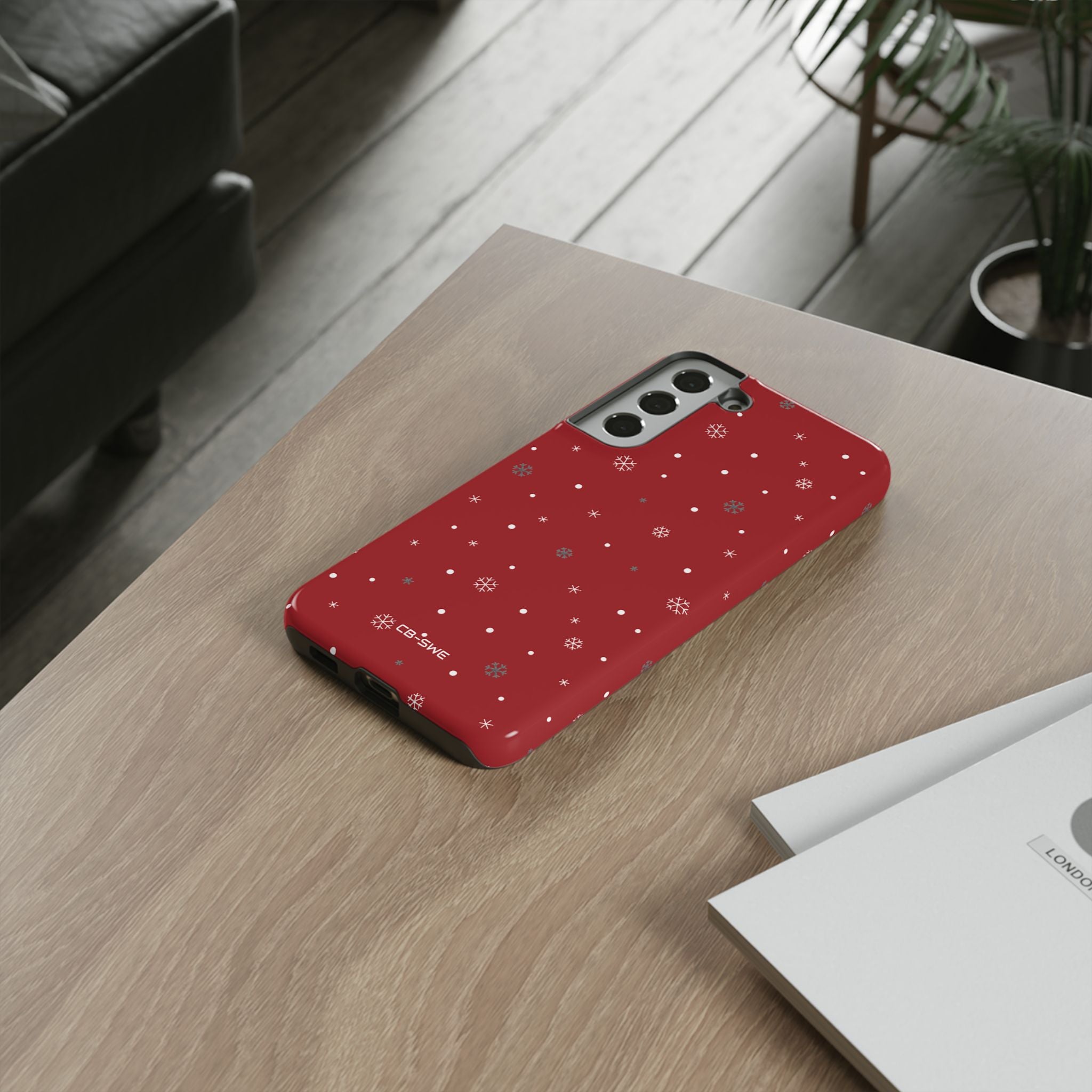 Snowflakes Dance Joyfully - Samsung Case