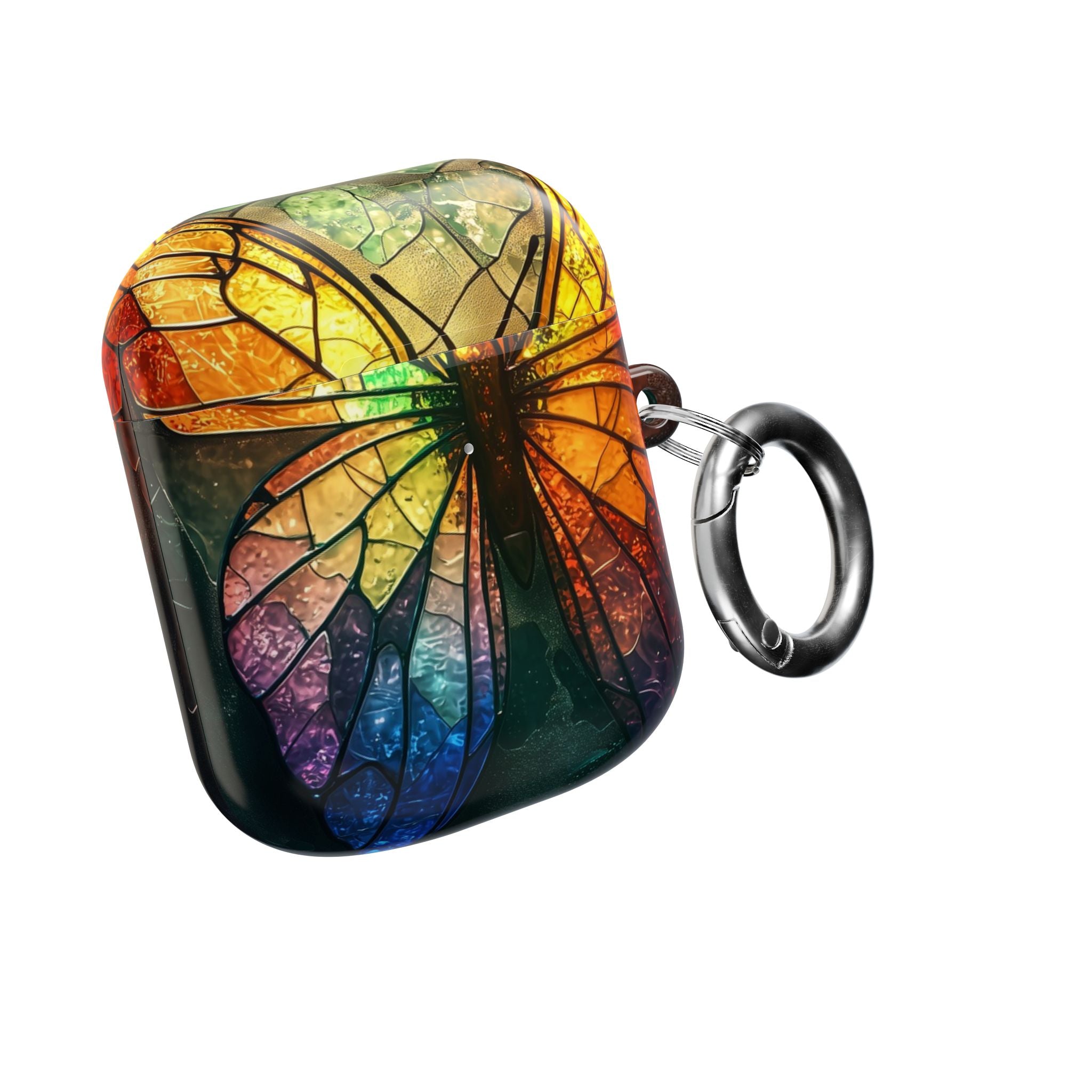 Stained Glass Butterfly - AirPods Case