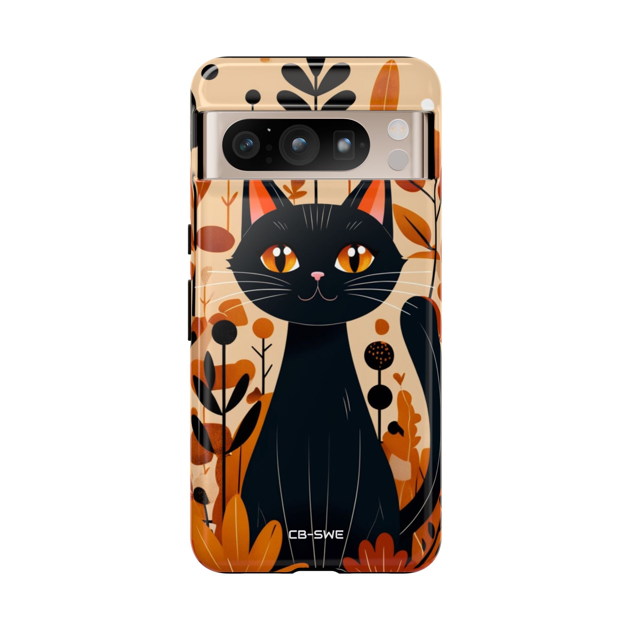 Autumnal Cat Whimsy - Google Pixel Case