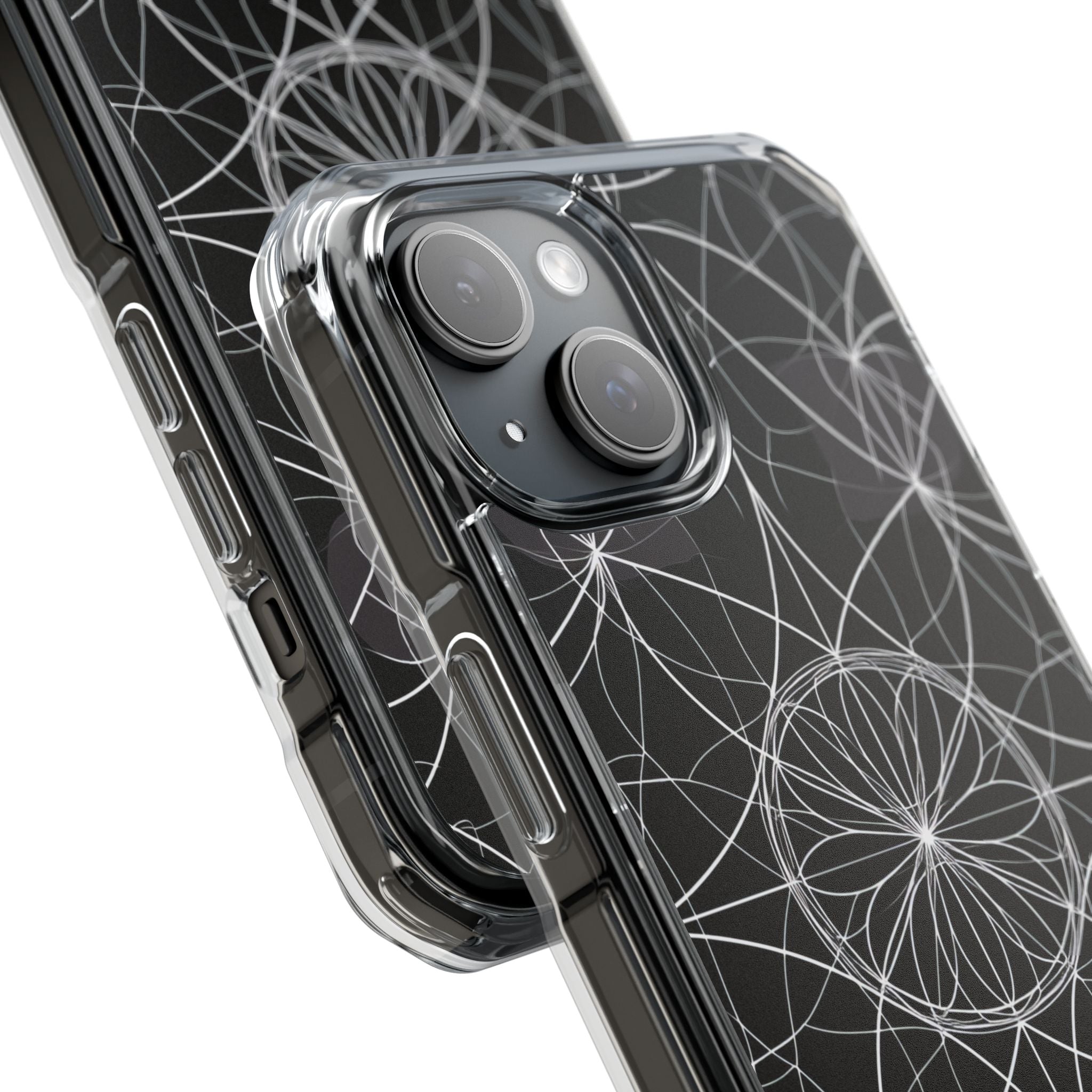 Symmetric Line Bloom iPhone 15 - Impact Clear+