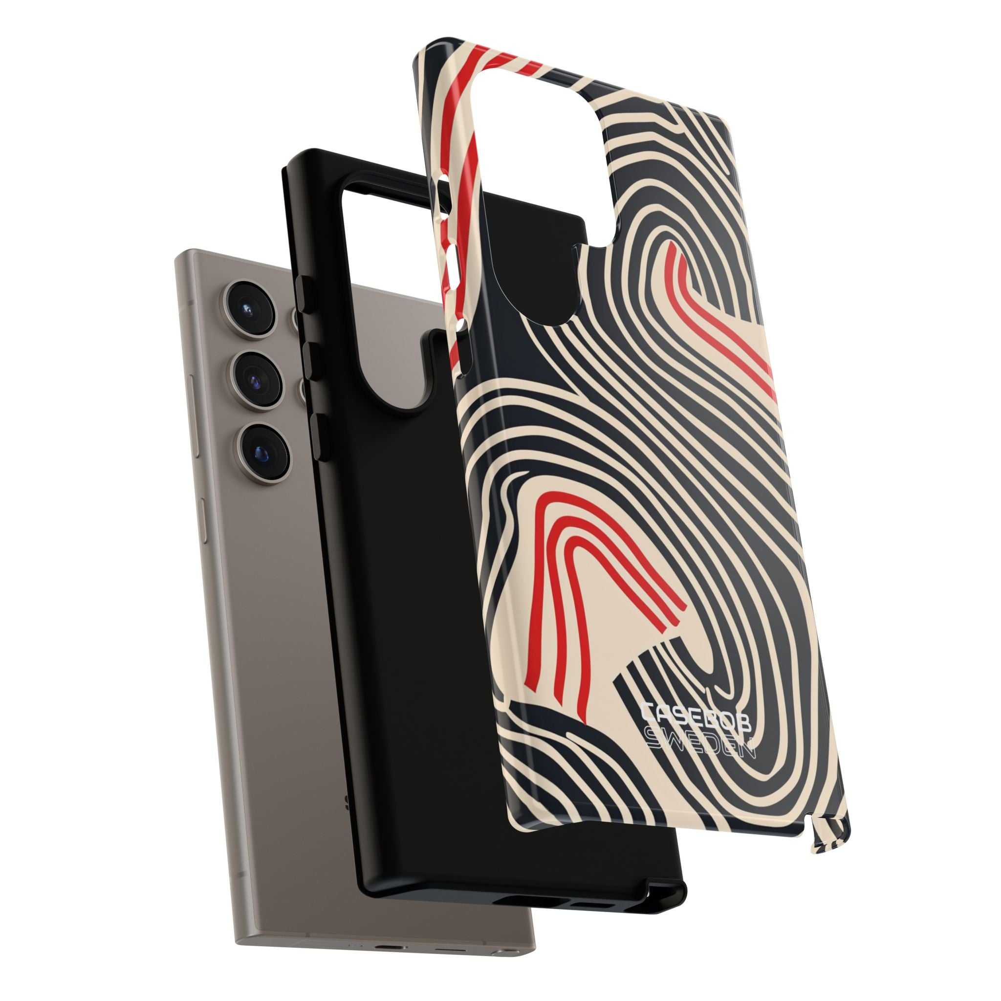 Flusso Rosso Ondulato Samsung S24 - Tough