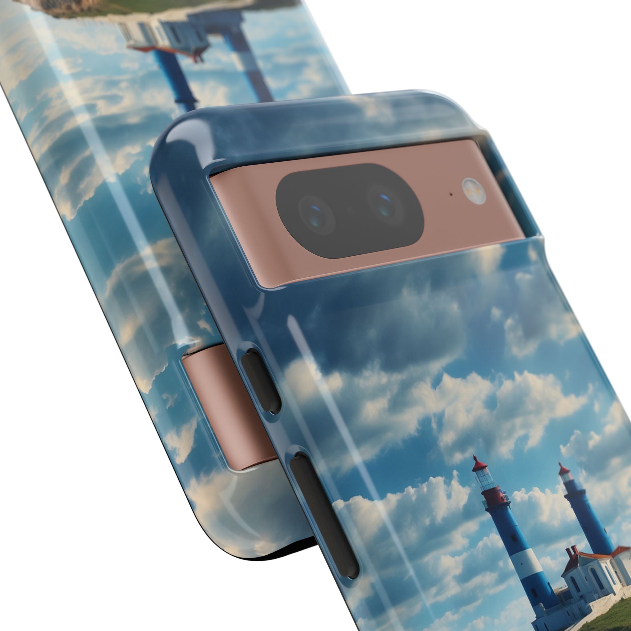 Lighthouse Guards Waves - Google Pixel Case