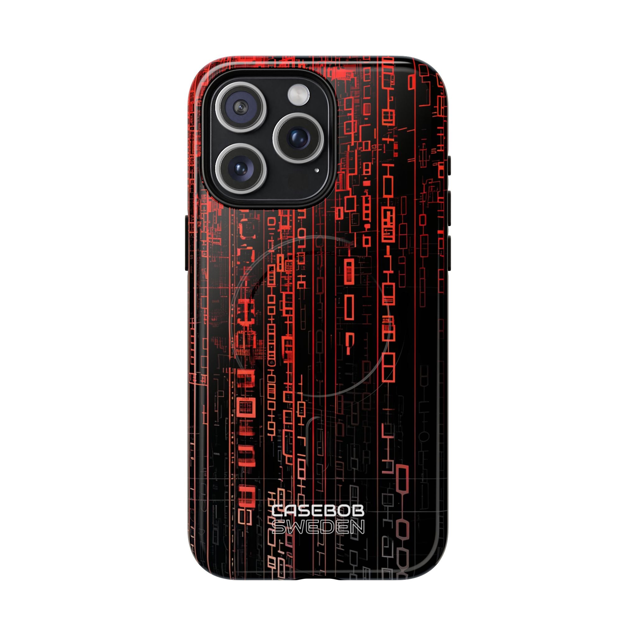 Neon Circuit Dreams iPhone 15 - Tough+