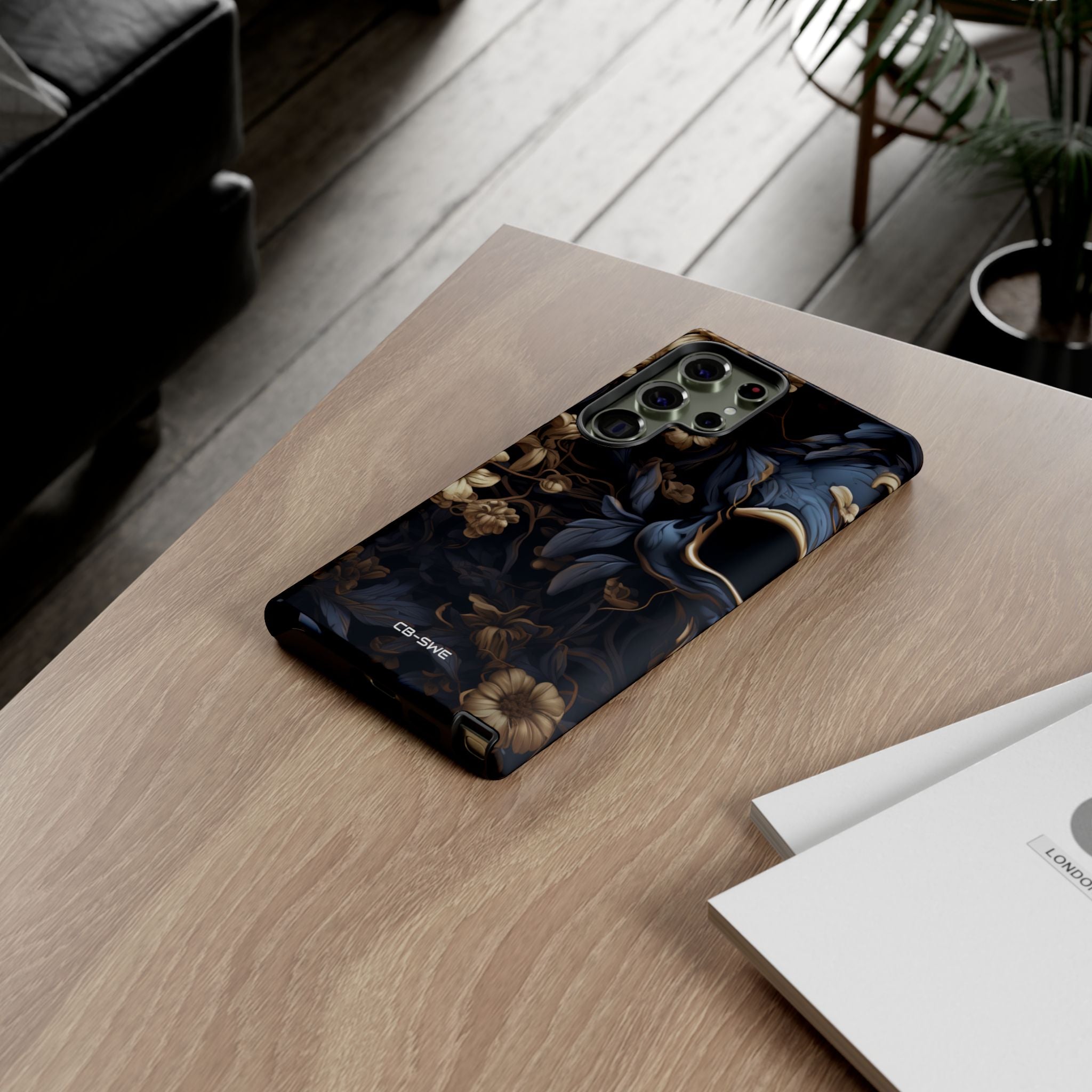 Gothic Floral Skull - Samsung Case