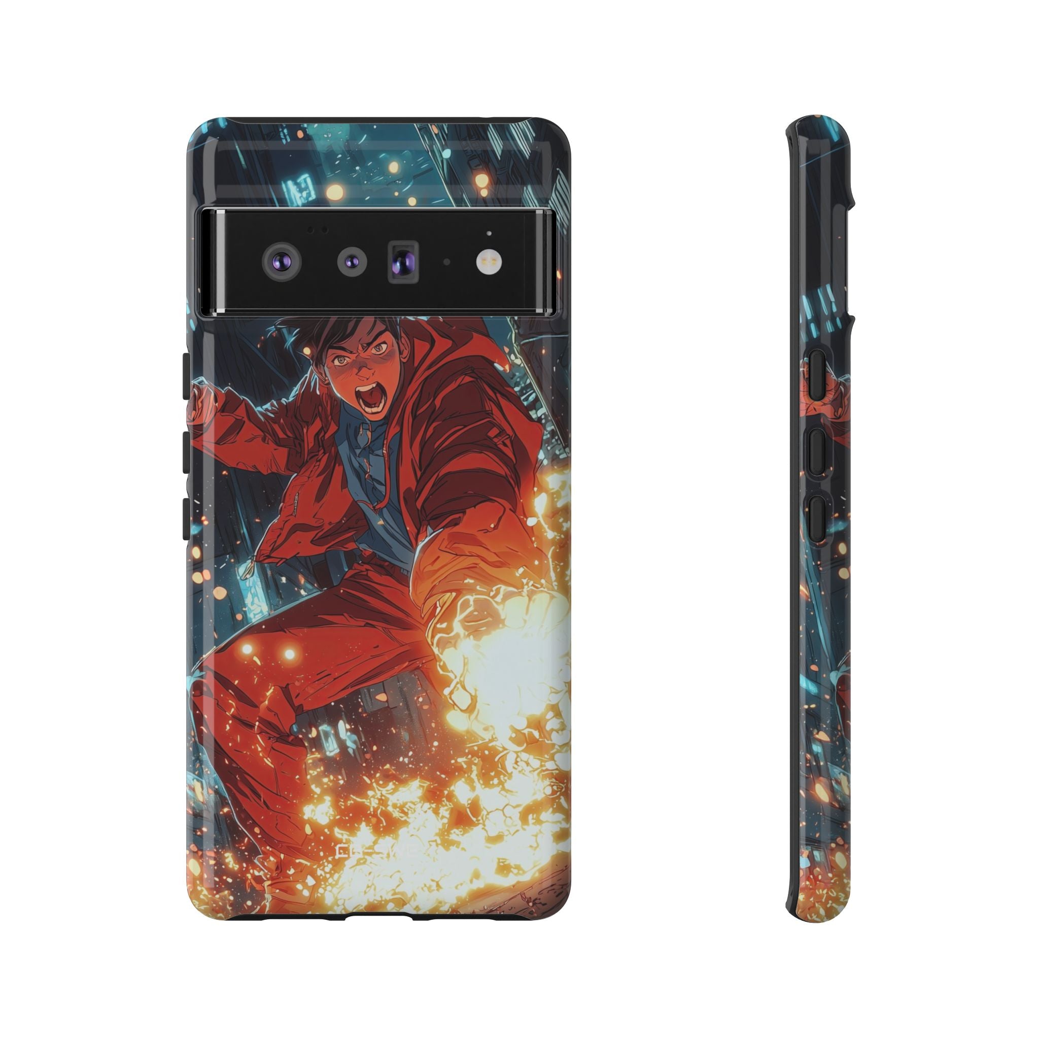 Flames Ignite Action - Google Pixel Case