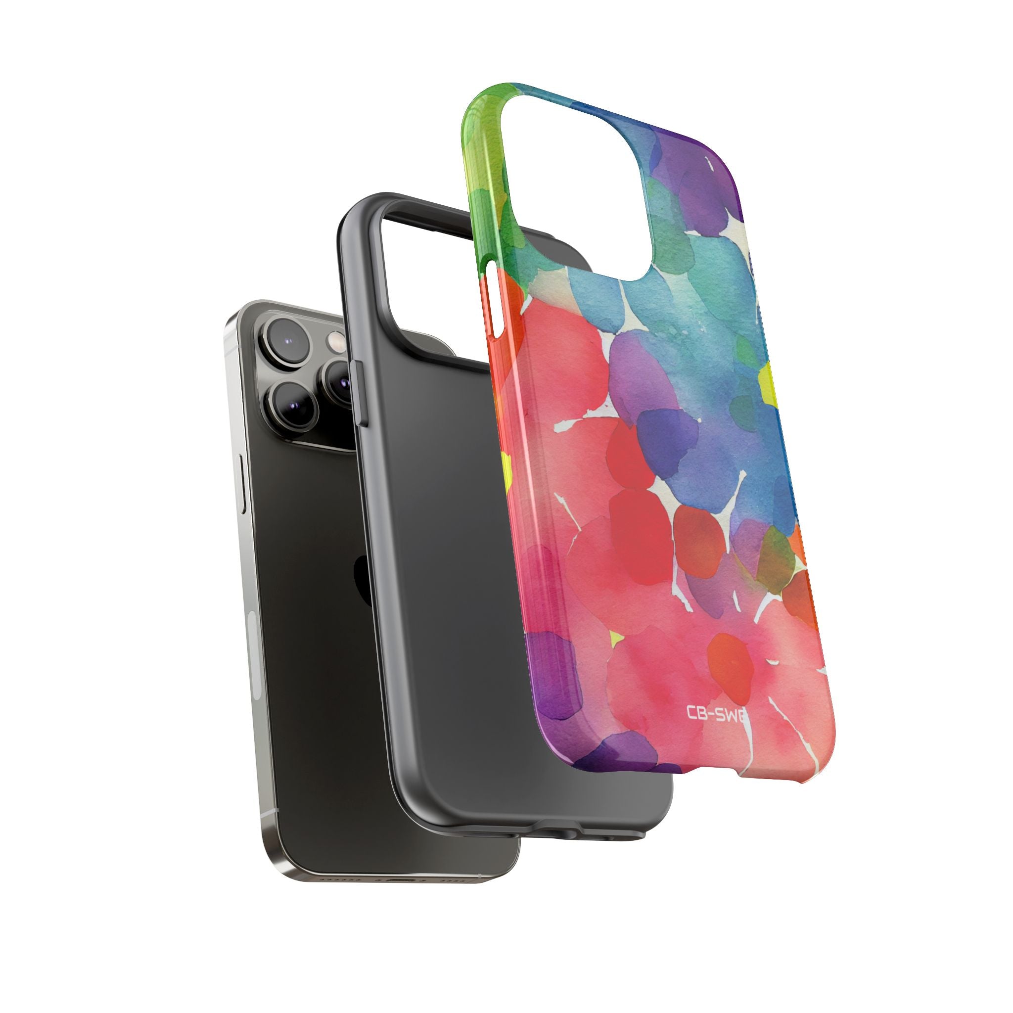 Fluid Color Petals - iPhone Case