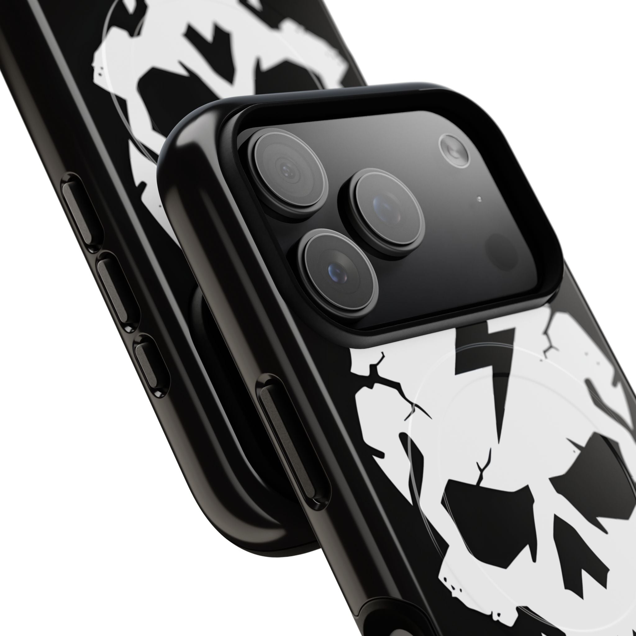 Lightning Skull iPhone 17 Pro Case - Tough+