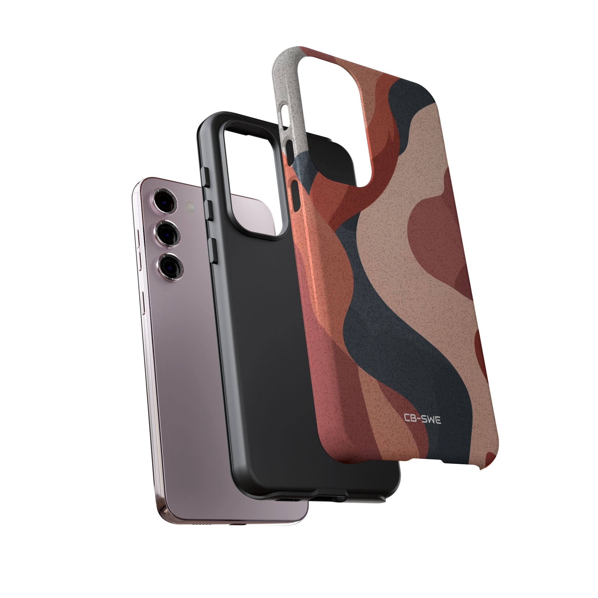 Flowing Earth Tones - Samsung Case