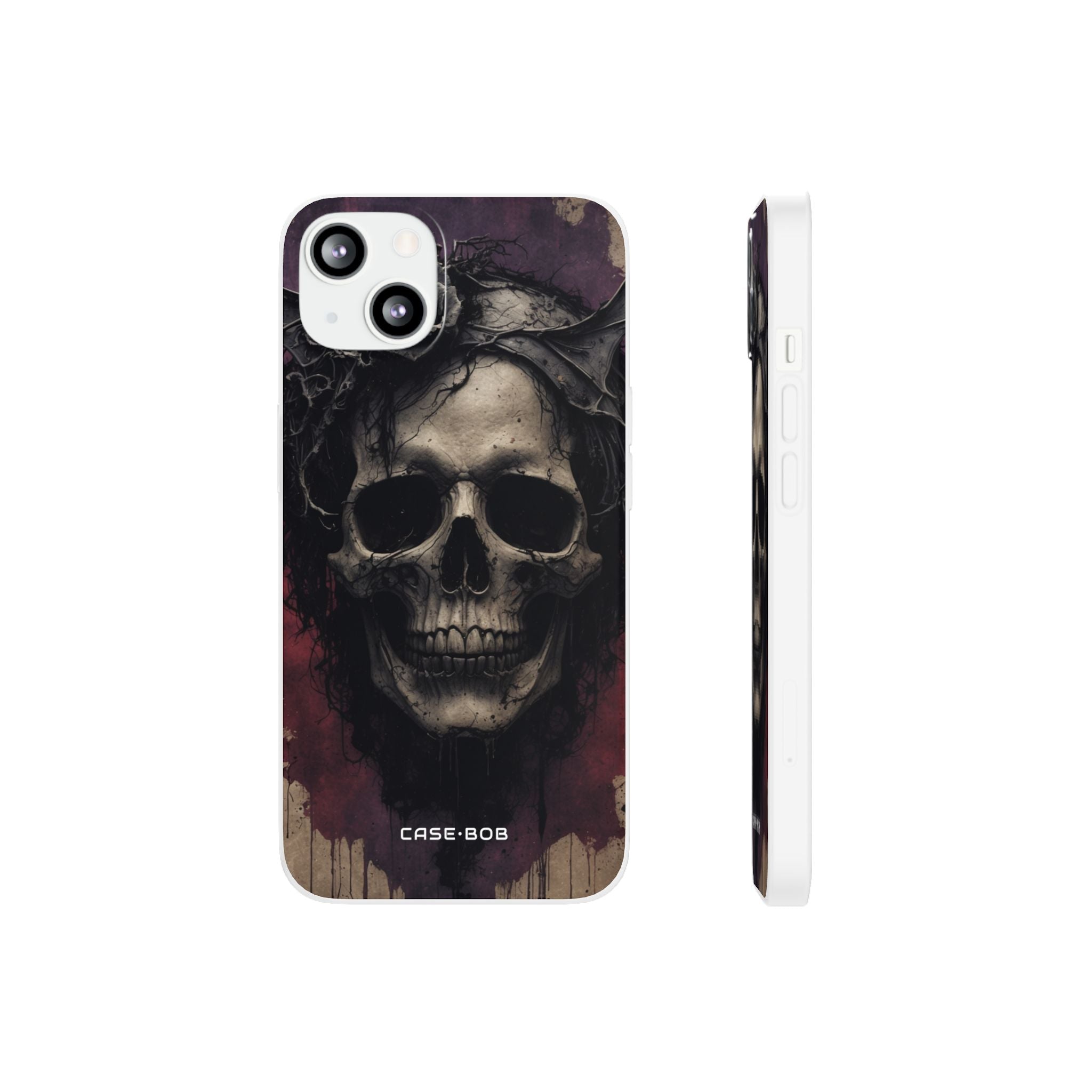Gothic Skull Crown iPhone 13 - Soft