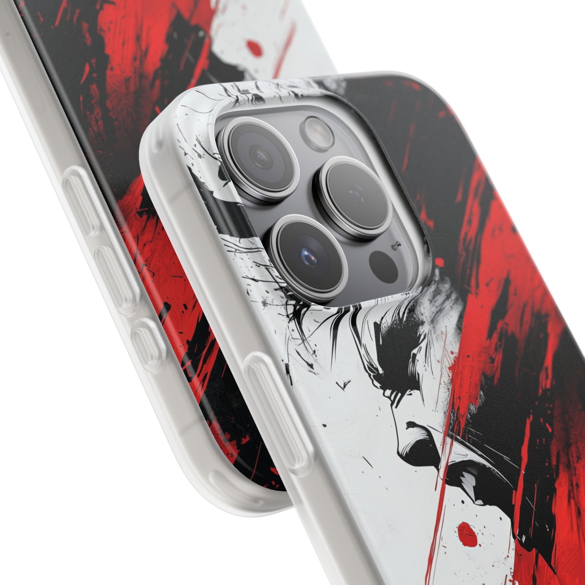 Yelling Profile Burst iPhone 15 Pro Case - Soft