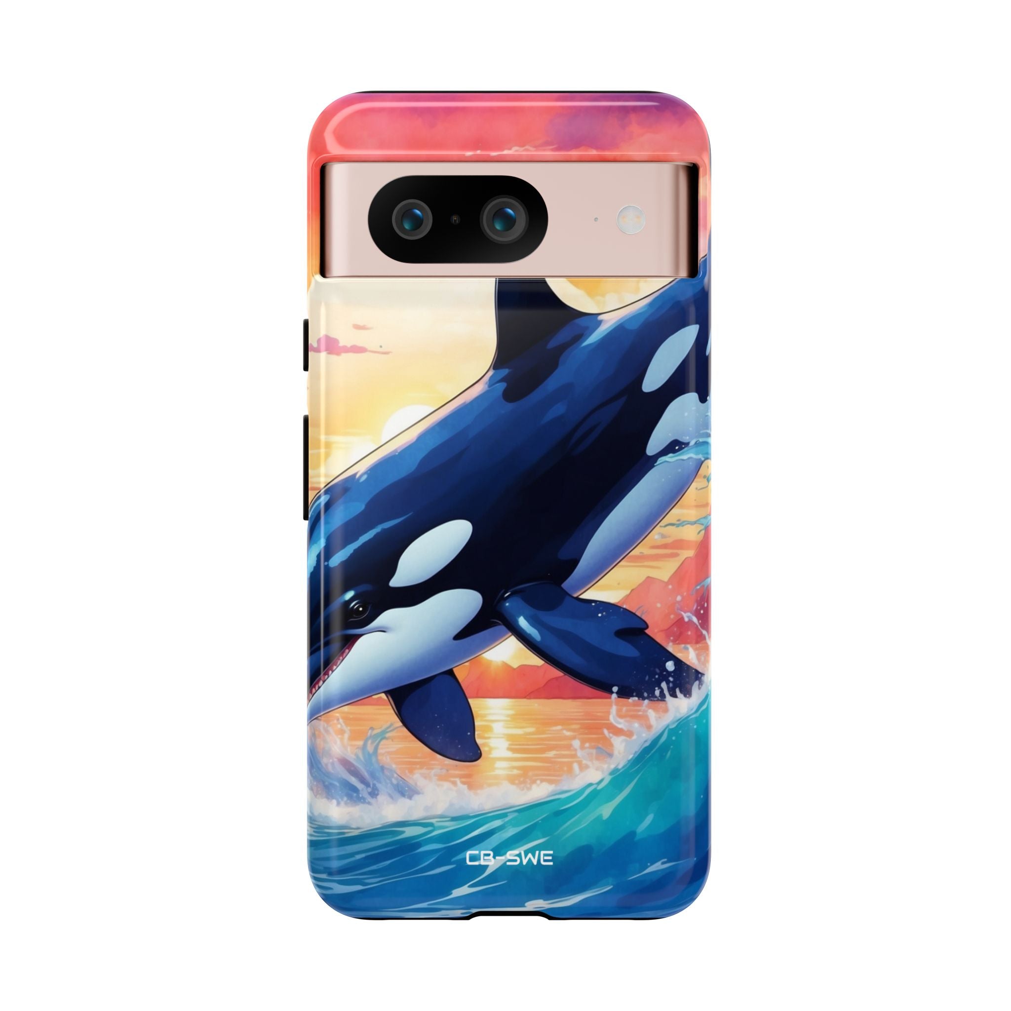 Orca Leaps Joyfully - Google Pixel Case