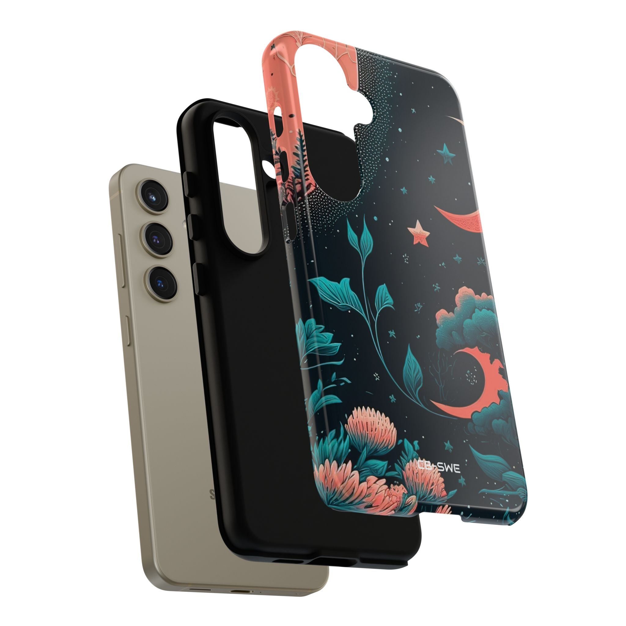 Cosmic Floral Dreams - Samsung Case