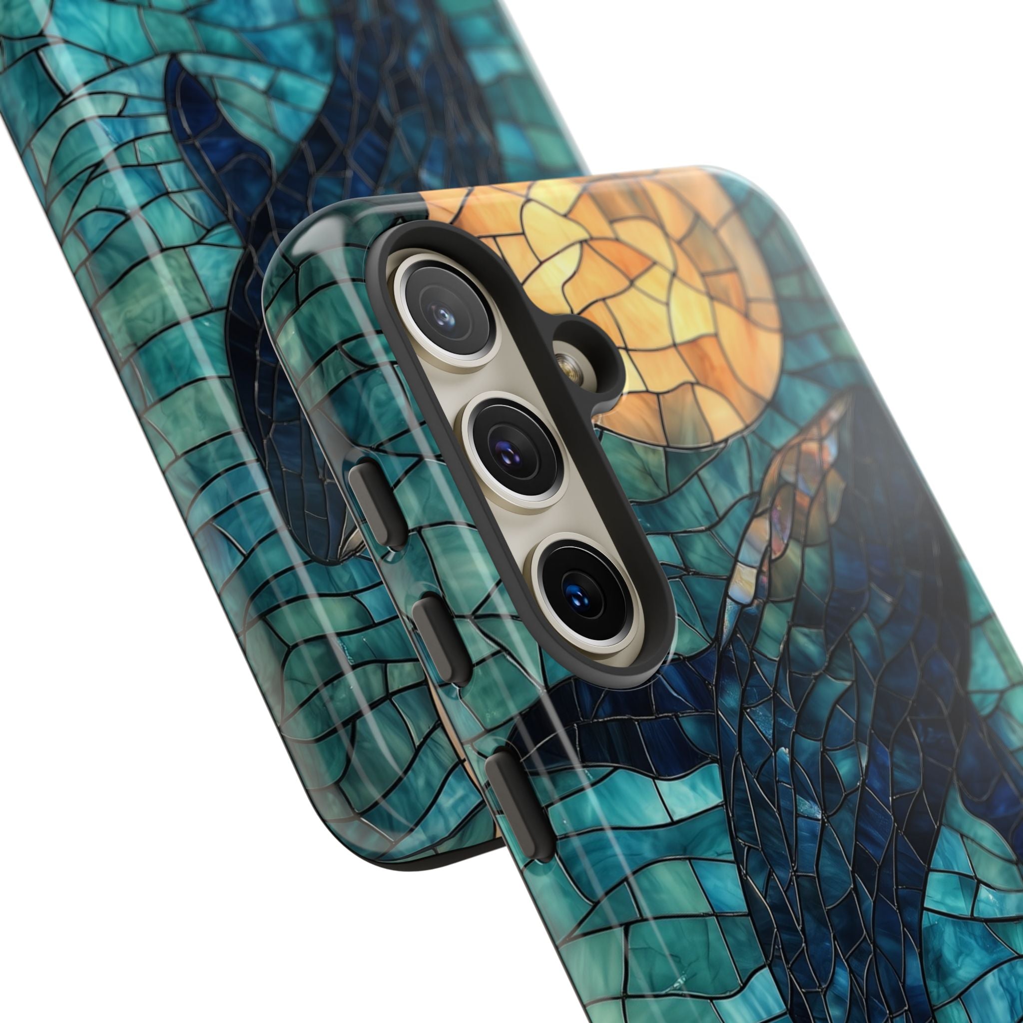 Celestial Whale Samsung S24 Case - Tough