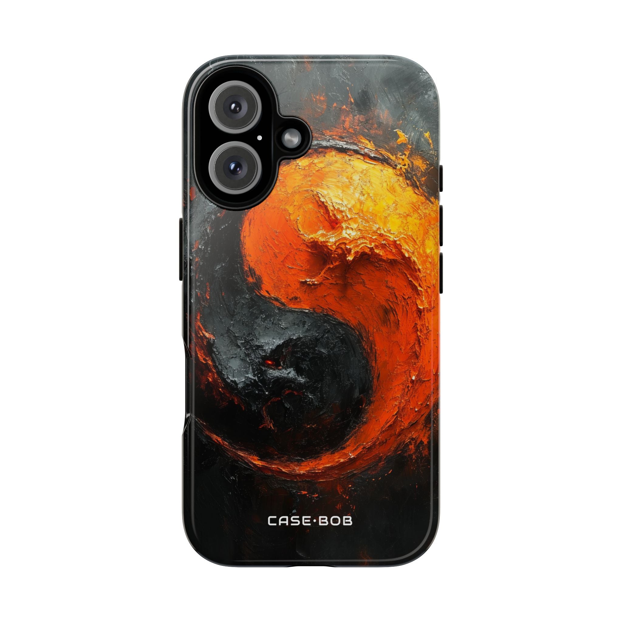Molten Yin-Yang iPhone 16 Pro Case - Tough
