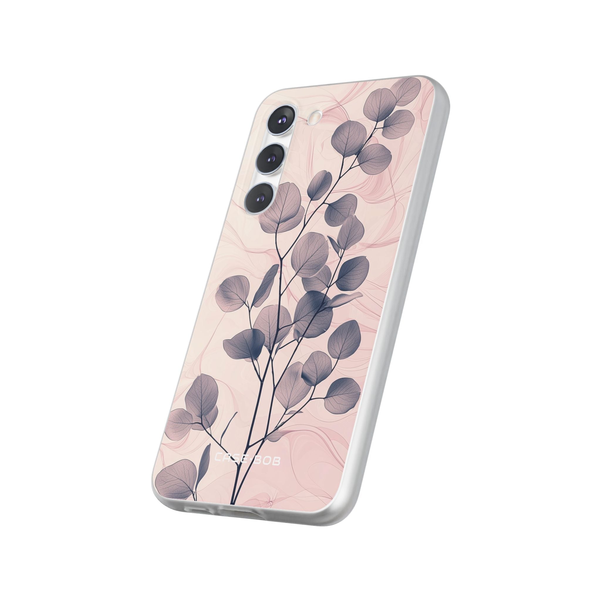 Veined Leaf Whisper Samsung S23 Plus Case - Soft