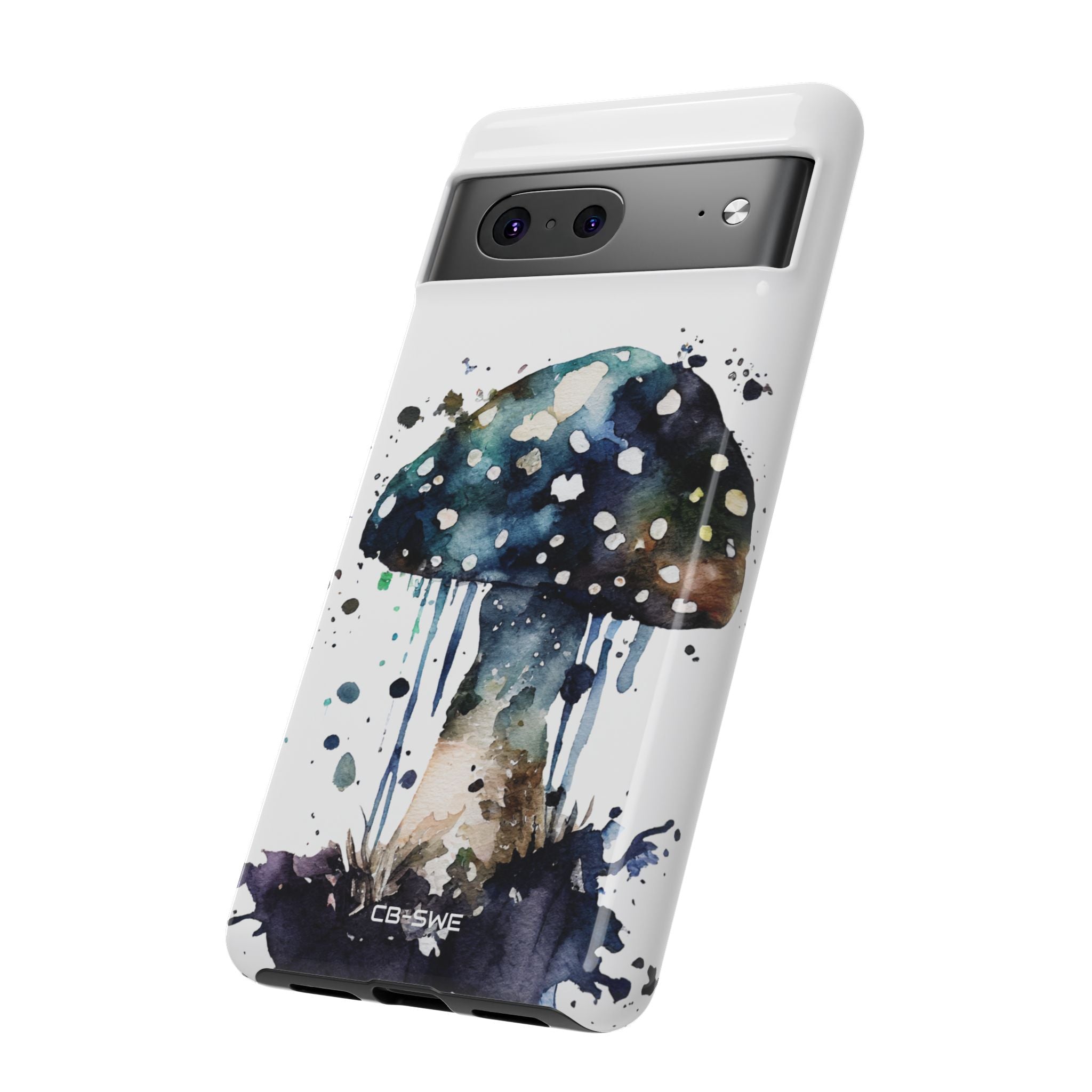 Whimsical Watercolor Mushroom - Google Pixel Case