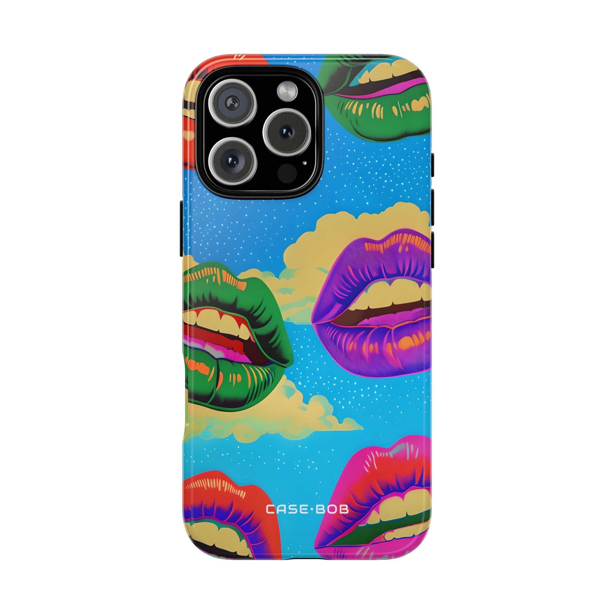 Colorful Lipscape iPhone 16 Pro Max Case - Tough