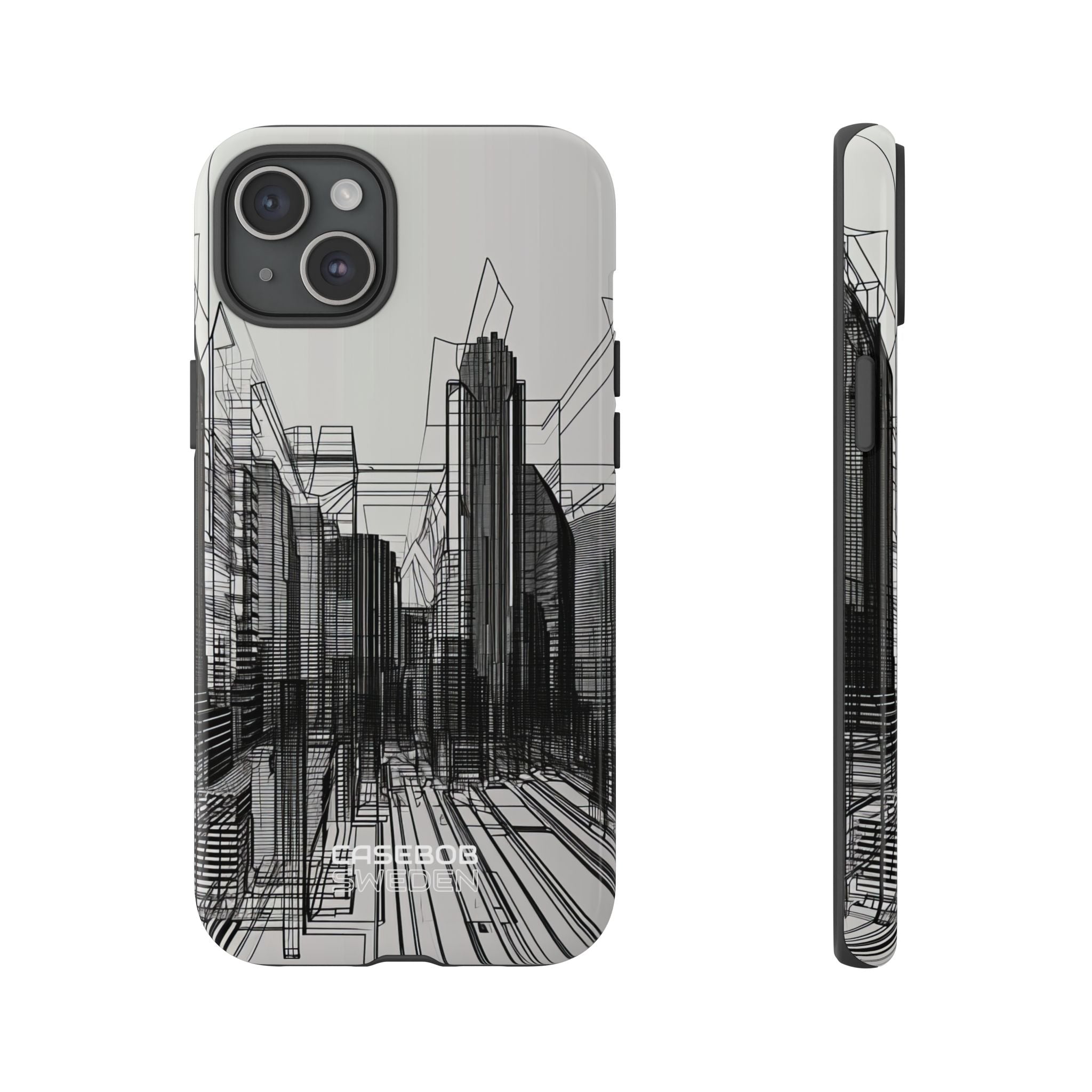 Urban Line Maze iPhone 15 - Resistente