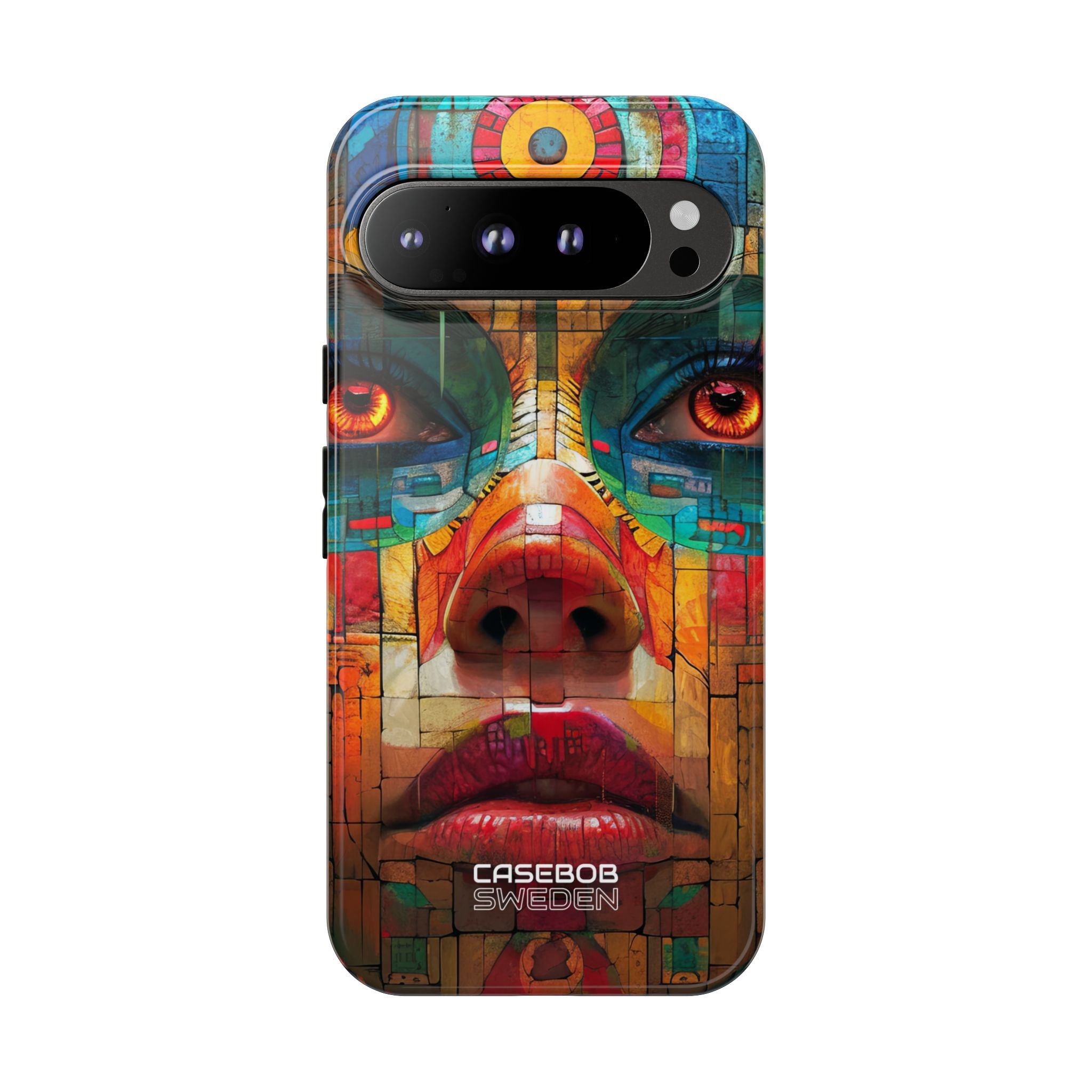 Ritratto Fiamma Geometrica Google Pixel 9 - Tough
