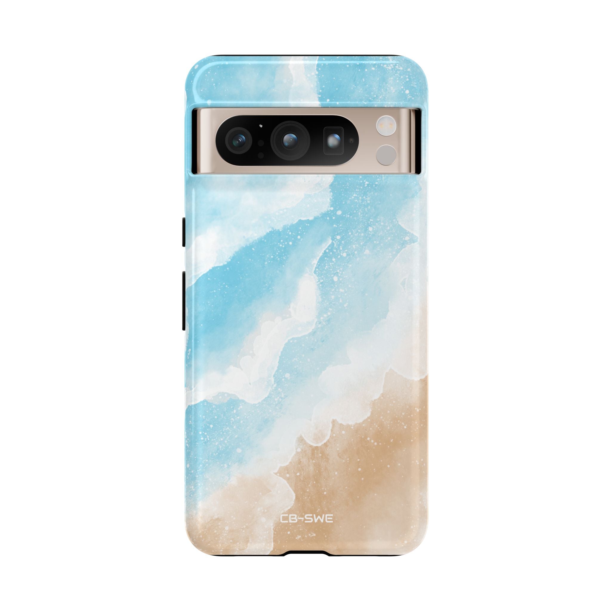 Serene Coastal Whispers - Google Pixel Case