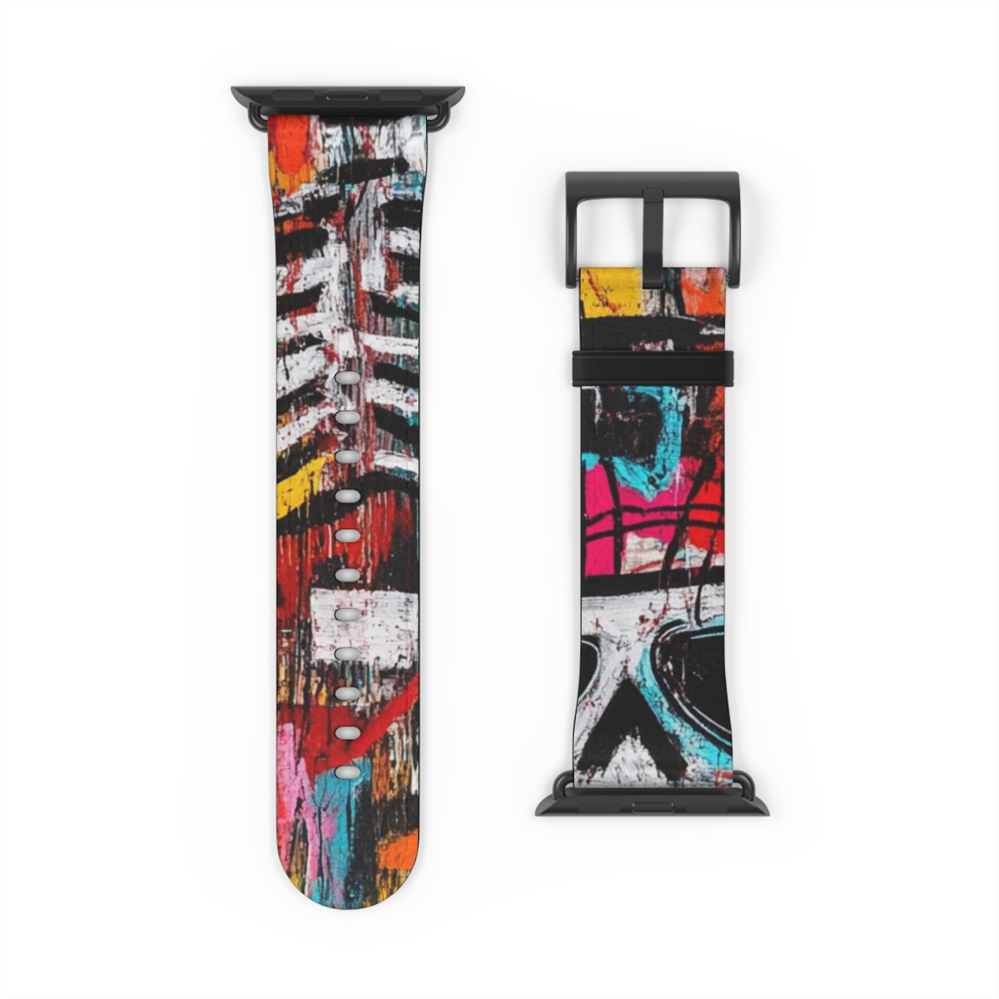 Neon Skull Chaos - Watch Band
