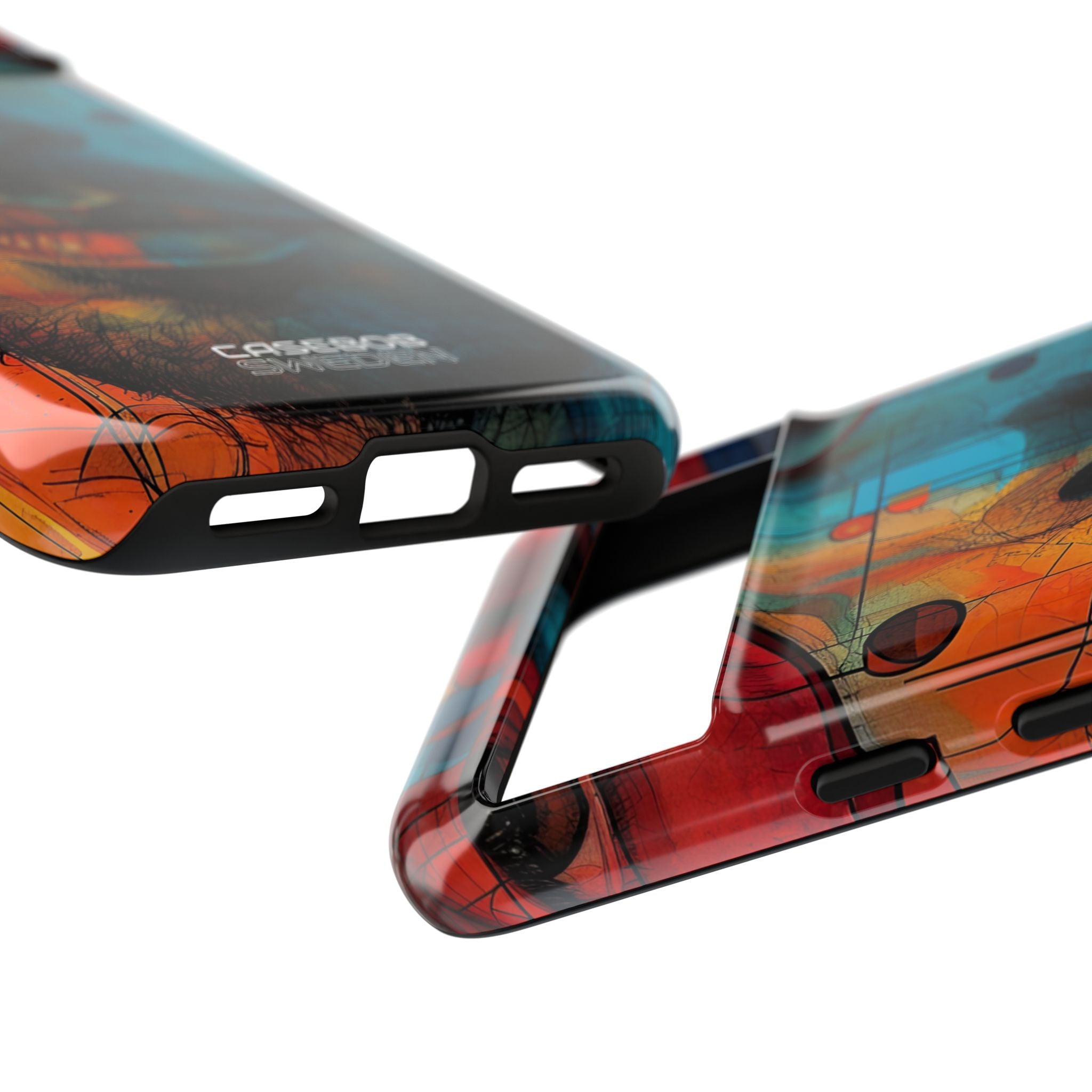 Cubist Glasses Face Google Pixel 8 - Tough