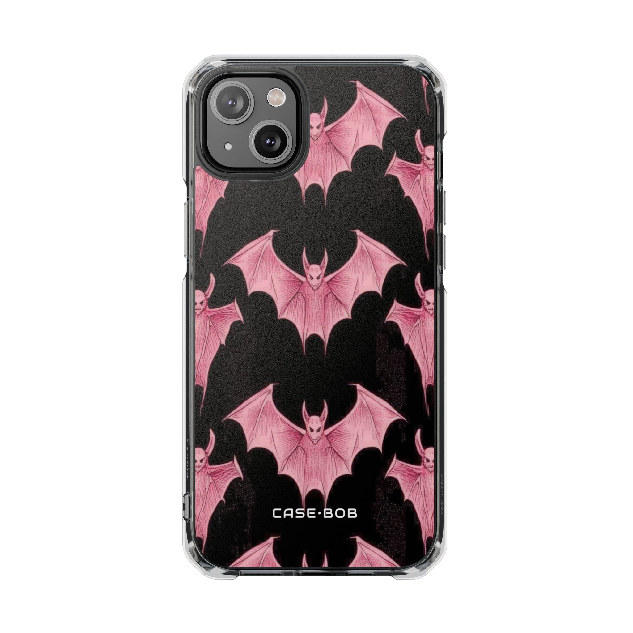 Pink Batwave iPhone 14 Plus Case - Impact