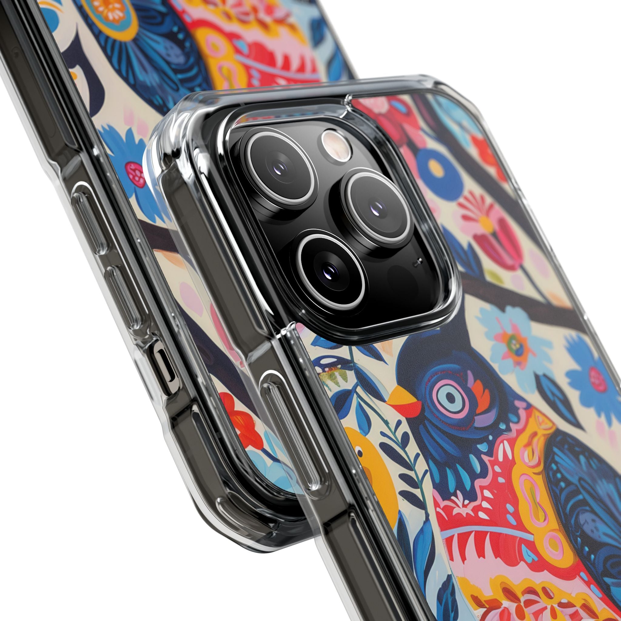 Owl Bloom iPhone 14 Pro Case - Impact