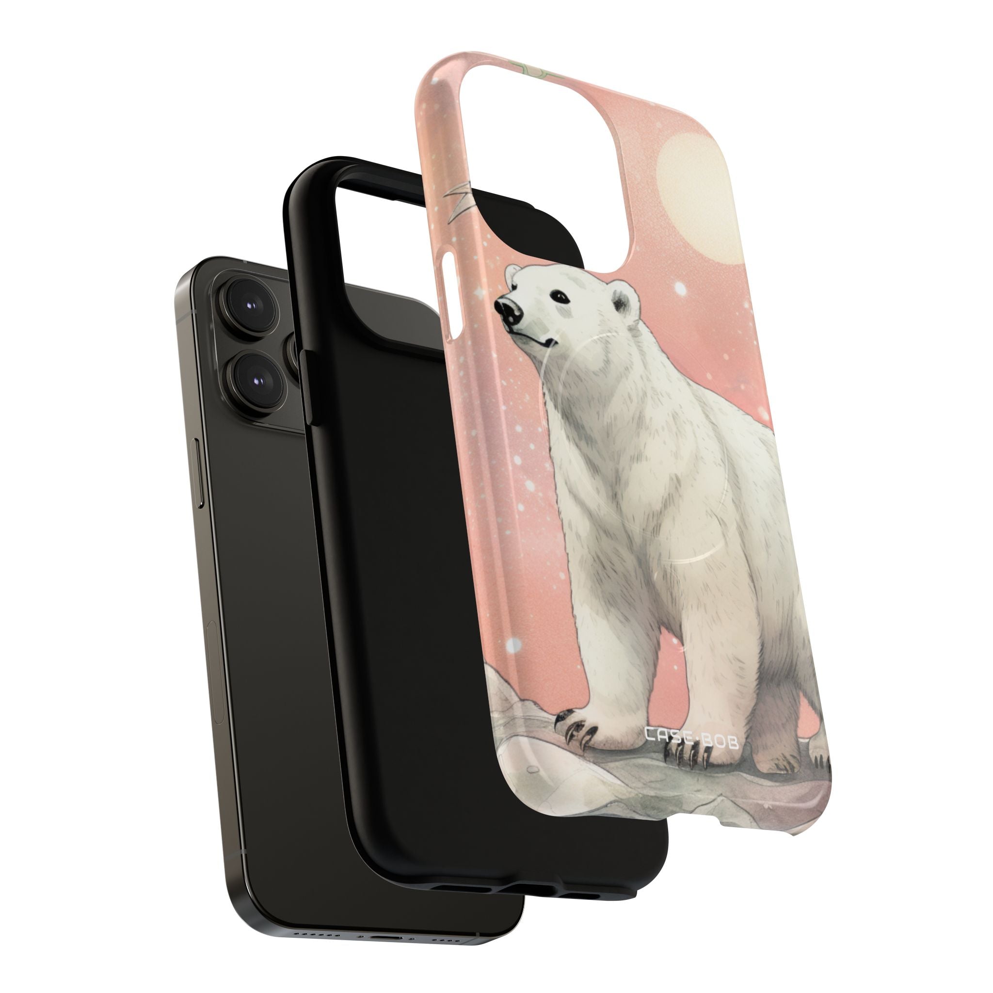 Polar Bear Dream iPhone 14 Pro Max Case - Tough+