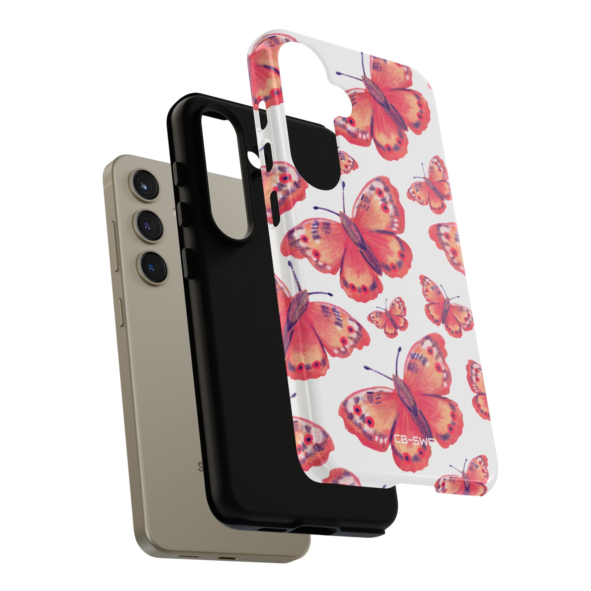 Vibrant Butterfly Dance - Samsung Case
