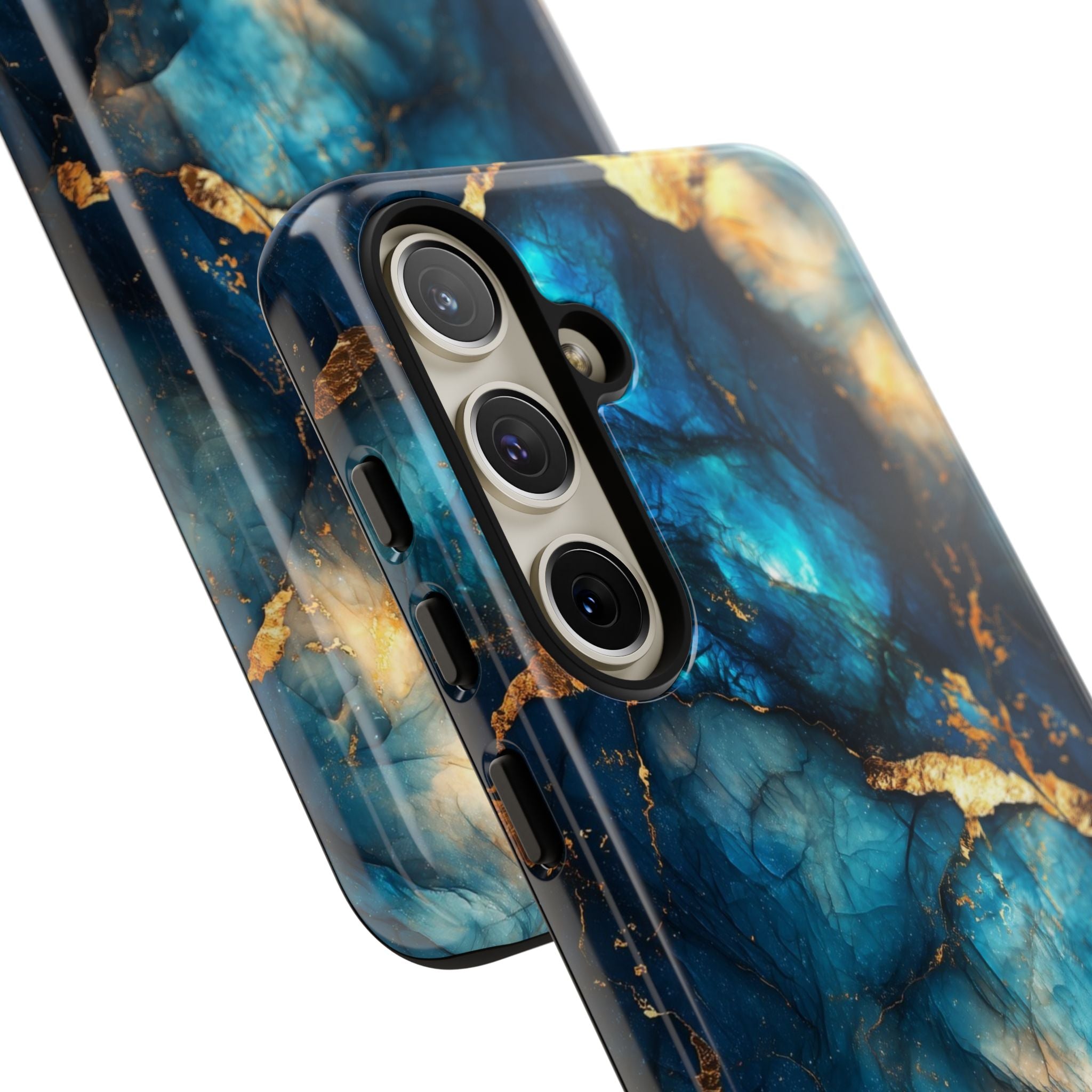 Luminous Gold Veins - Samsung Case