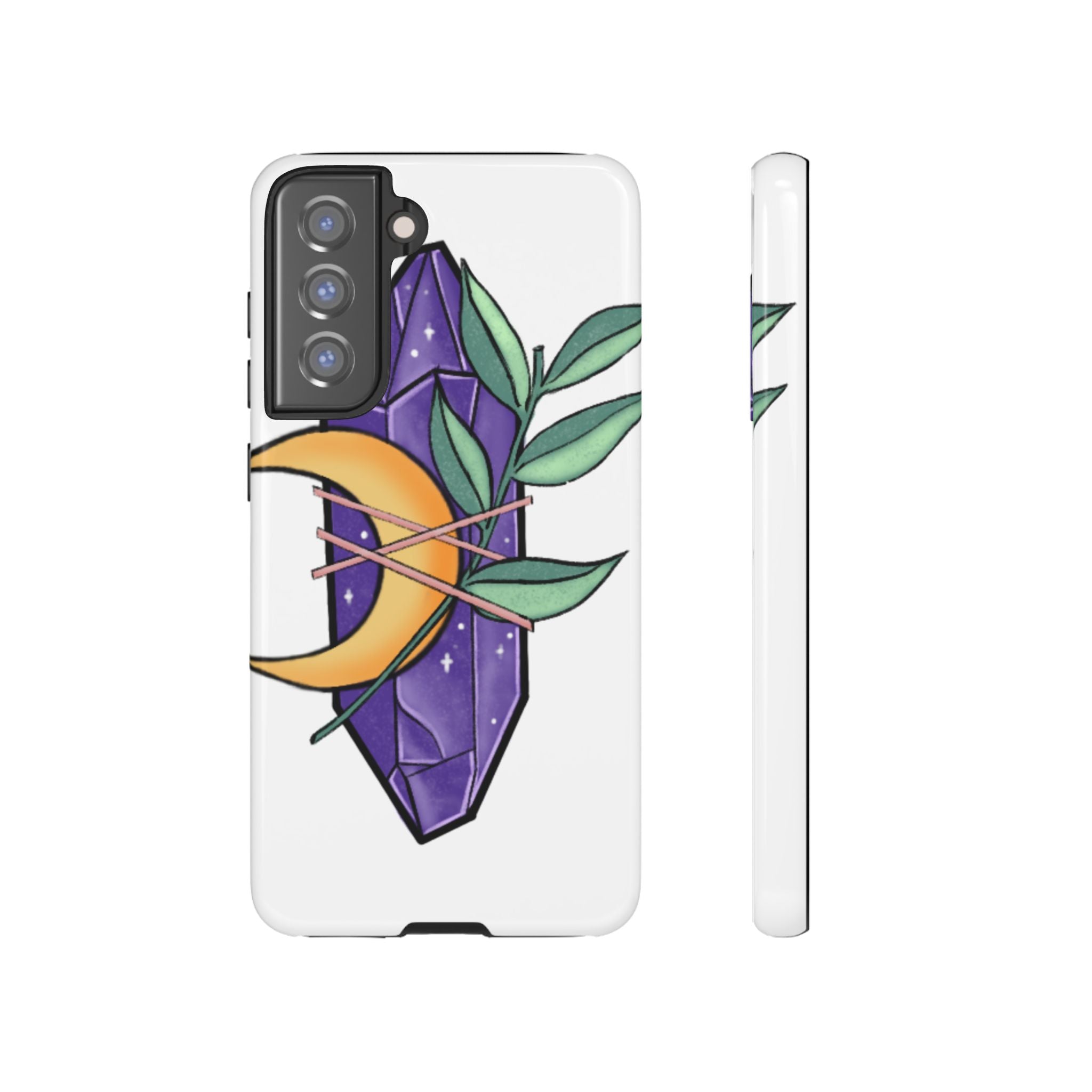 Mystical Moon Crystal - Samsung Case