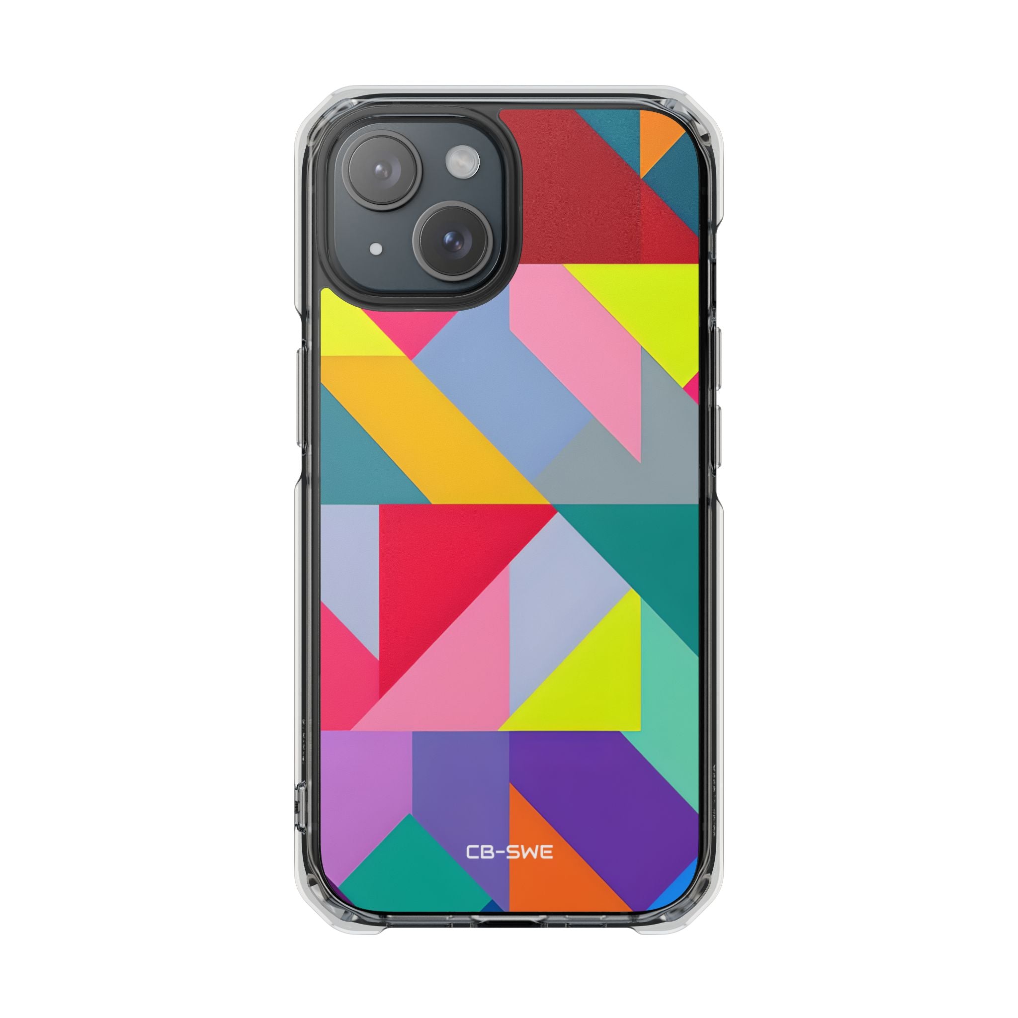 Dynamic Geometric Energy iPhone Case - Impact