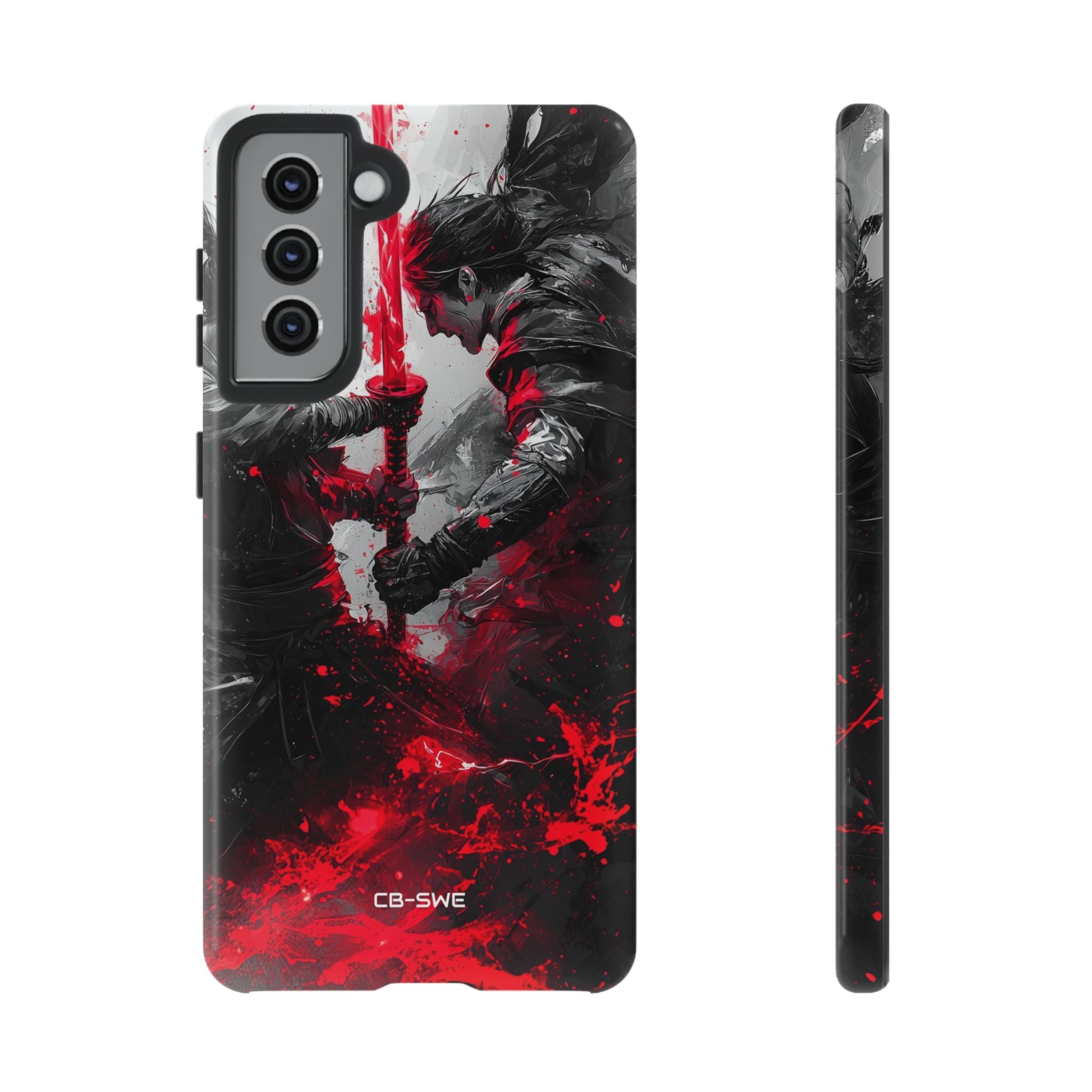 Crimson Blade Clash - Samsung Case