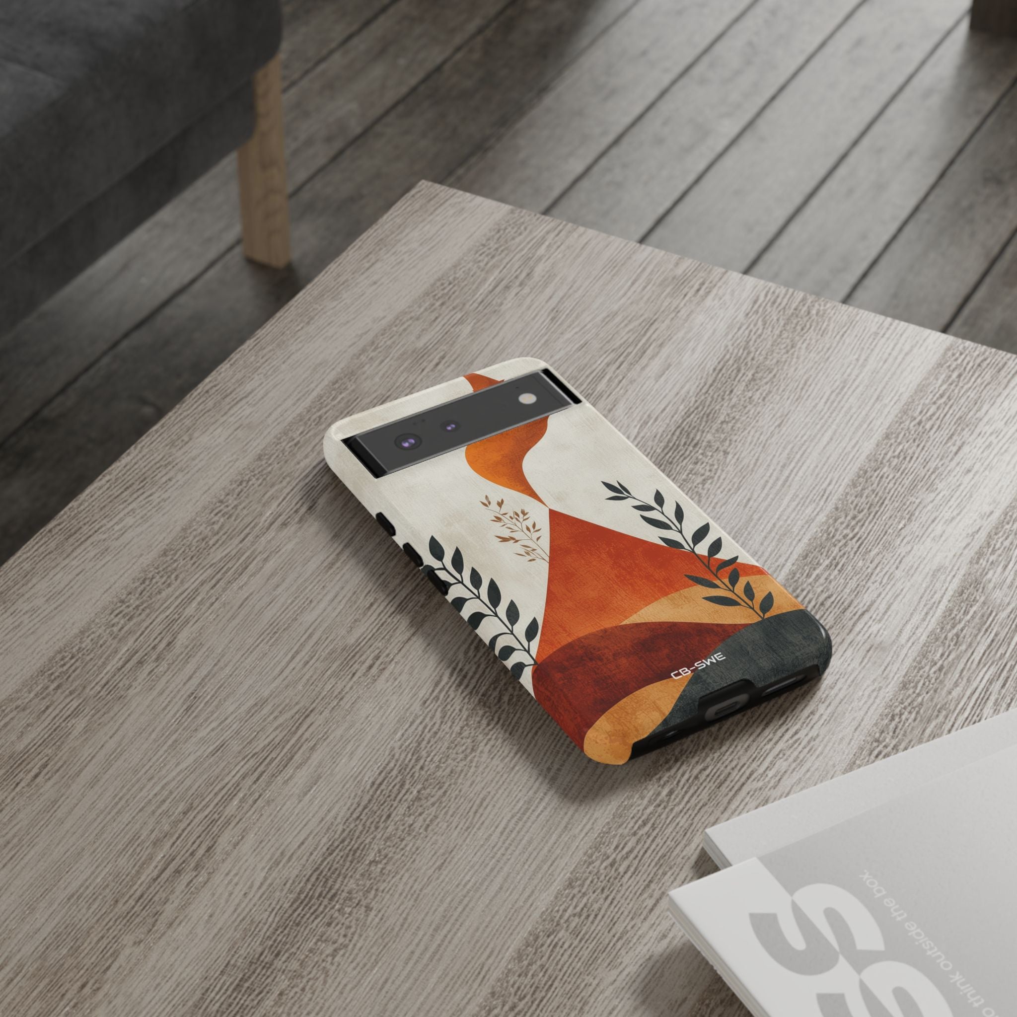 Flames Touch Mountains - Google Pixel Case
