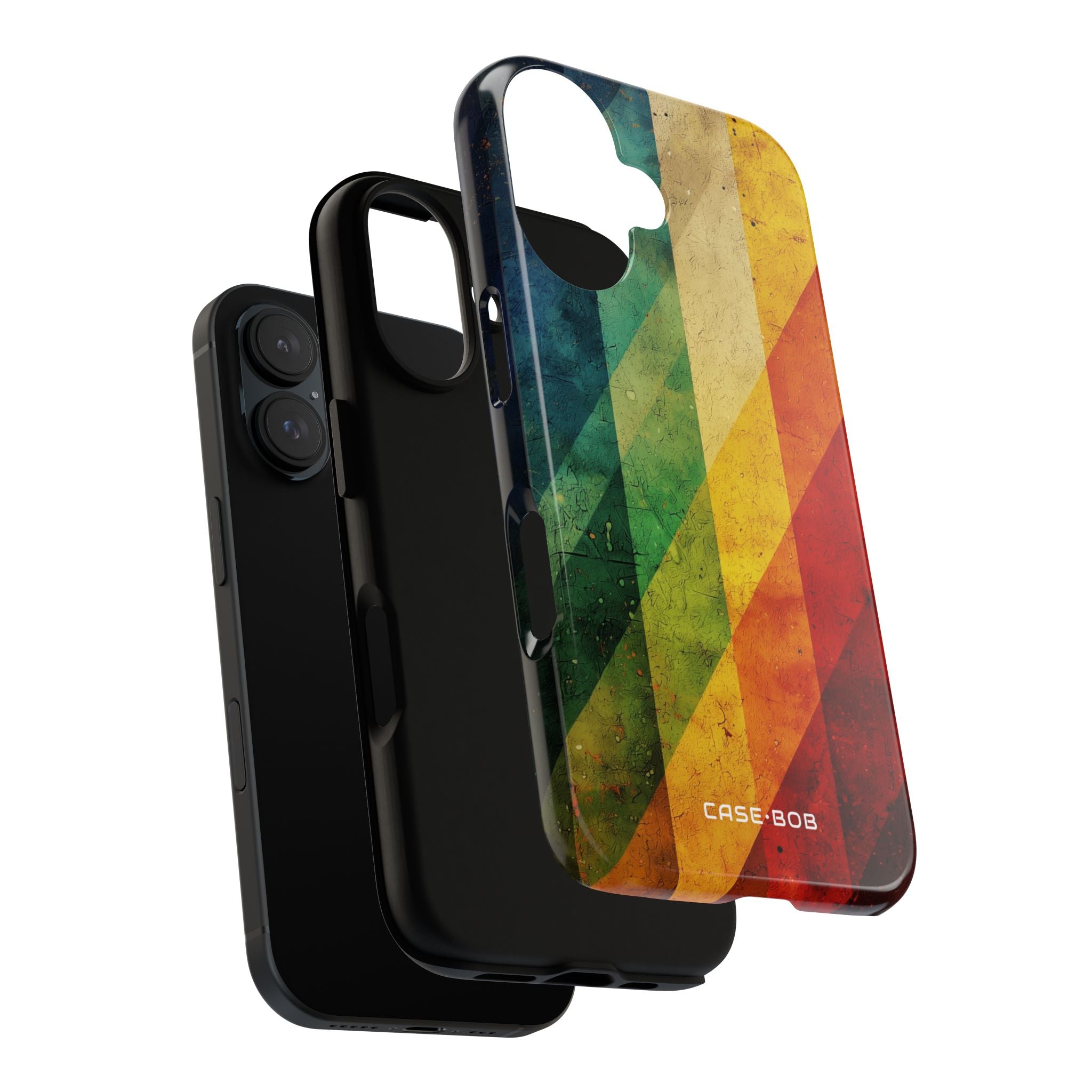 Diagonal Spectrum iPhone 16 Pro Case - Tough