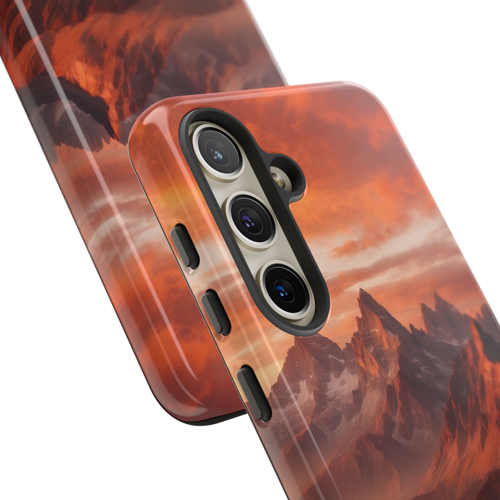 Mountain Peaks Glowing - Samsung Case