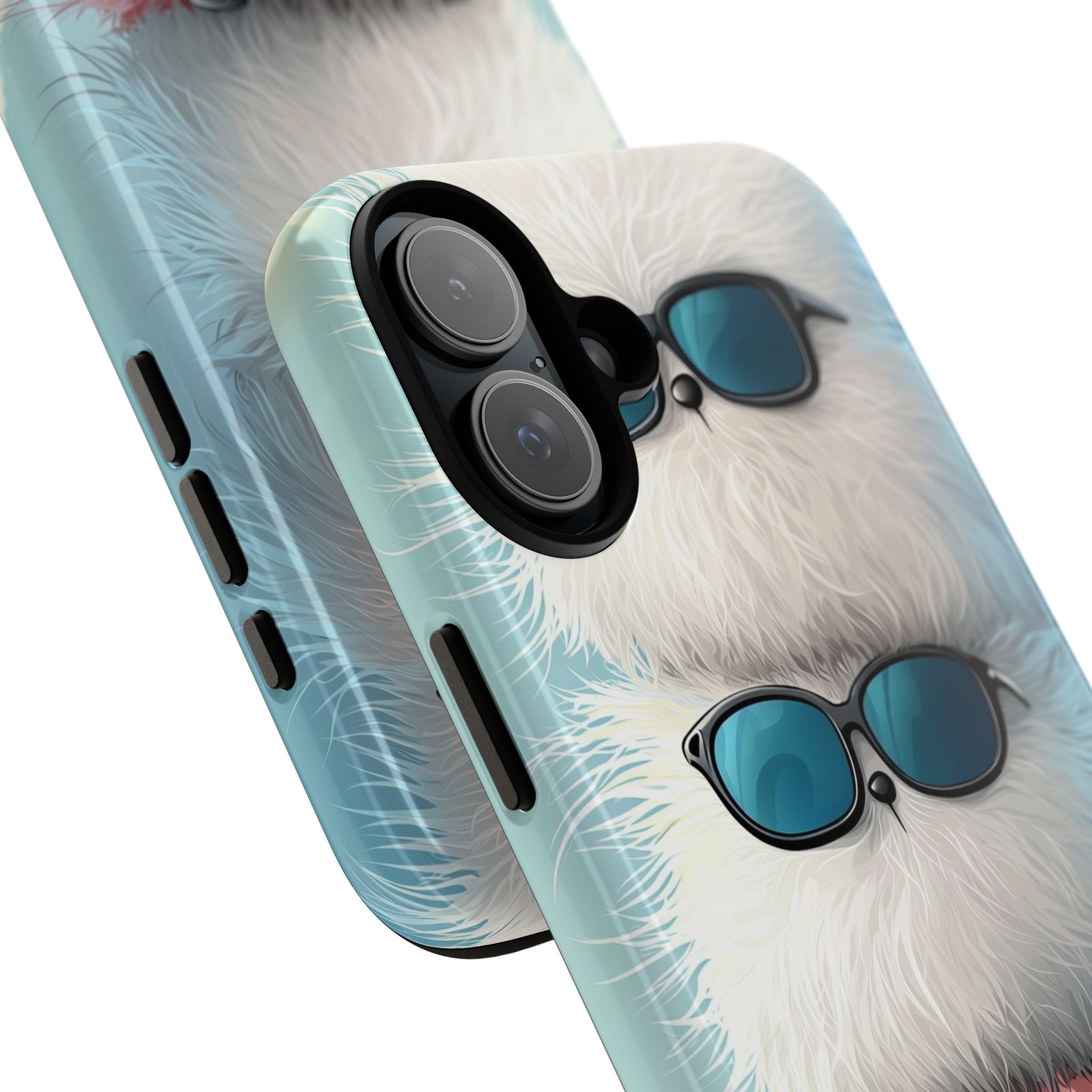 Fluffy Creatures Stack - iPhone Case